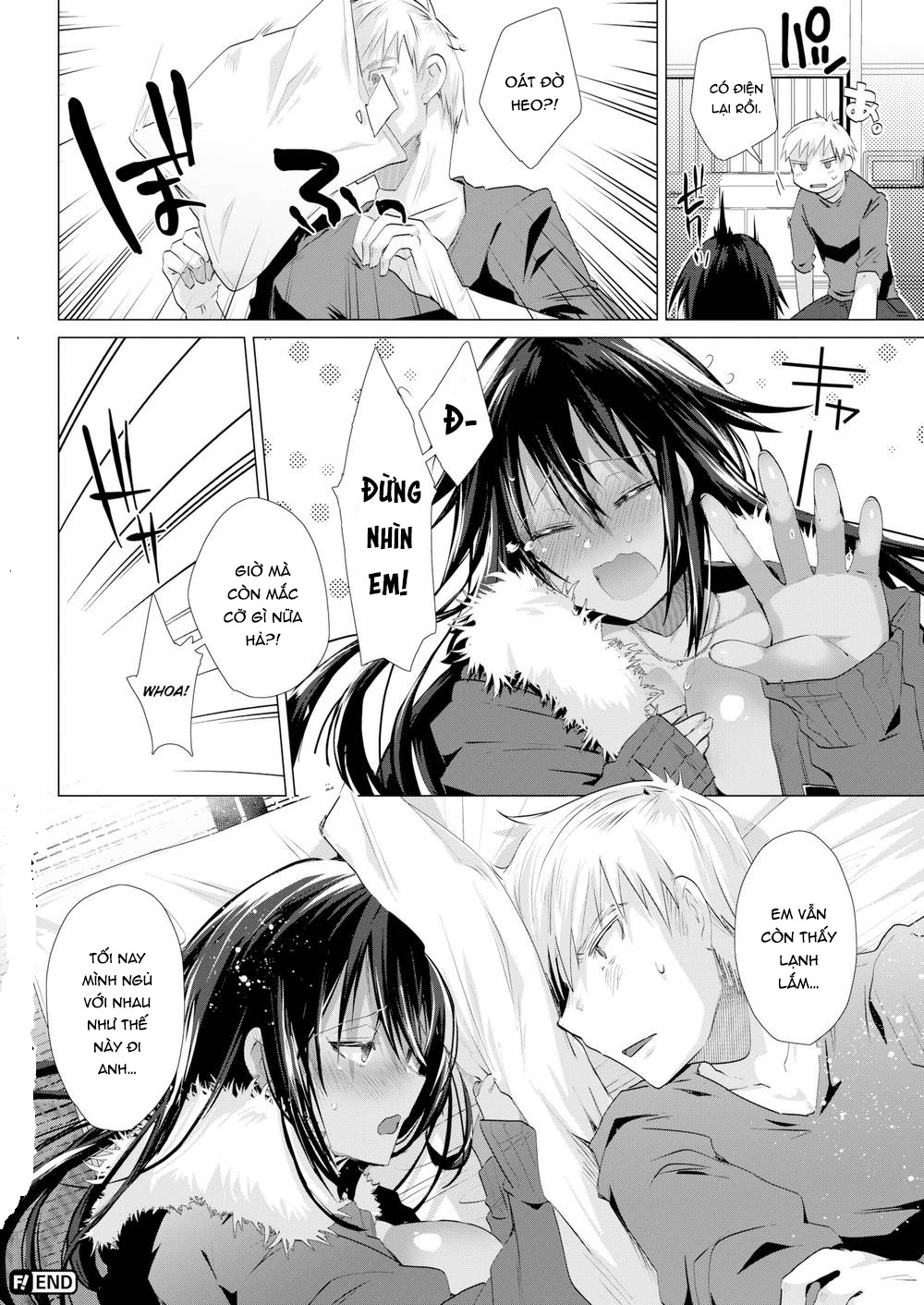 Đọc truyện hentai Ý Trời Muốn Lạnh Để Anh Phịch Em! - Oneshot