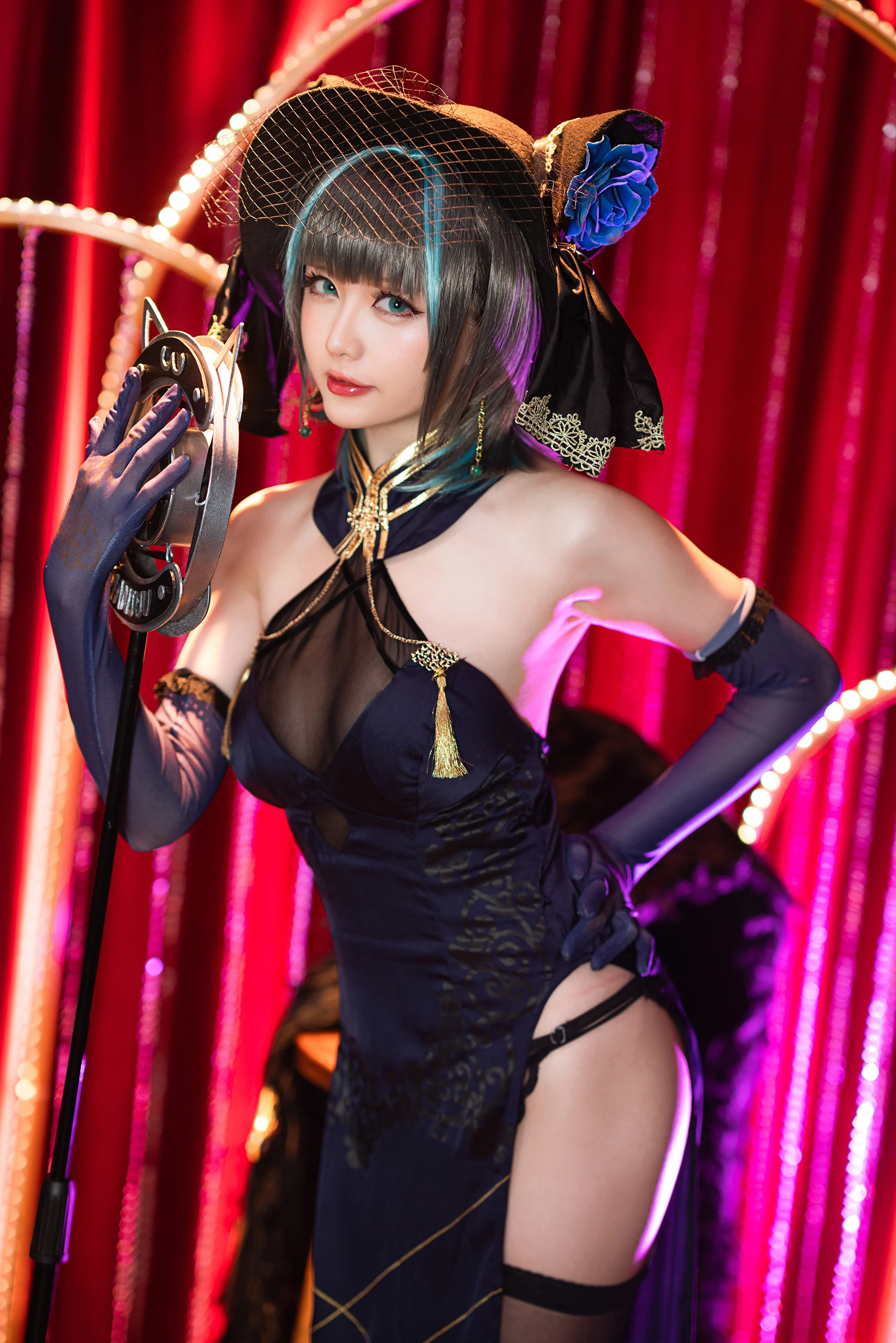Đọc truyện hentai Tuyển tập Albums siêu phẩm Cosplay - Chap 663 - Star Chichi - Cheshire Cheongsam