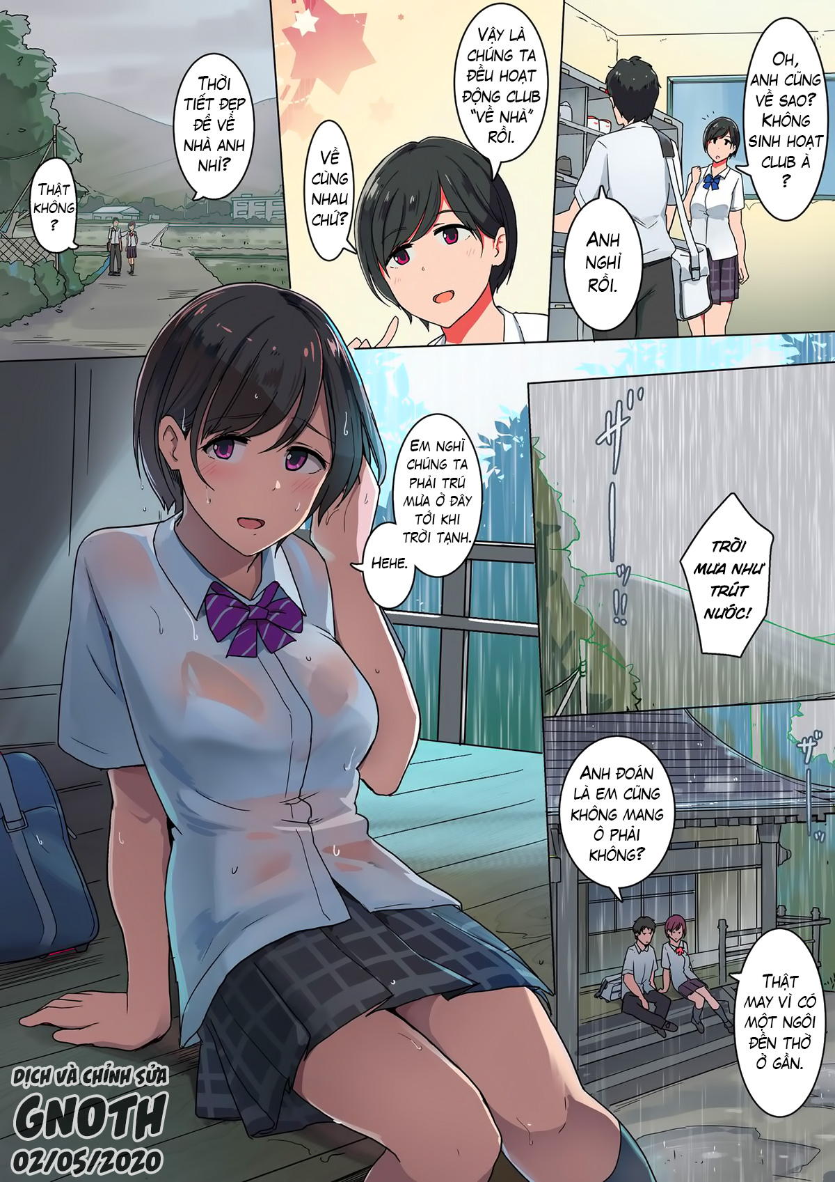 Đọc truyện hentai Kitakubu no Amayadori - Oneshot