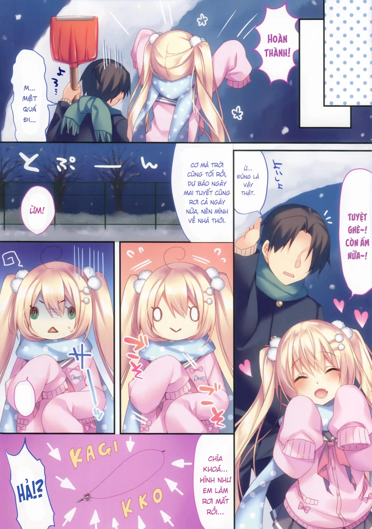 Đọc truyện hentai Kohinata Yukika no H na Yuki Asobi - Oneshot nứng