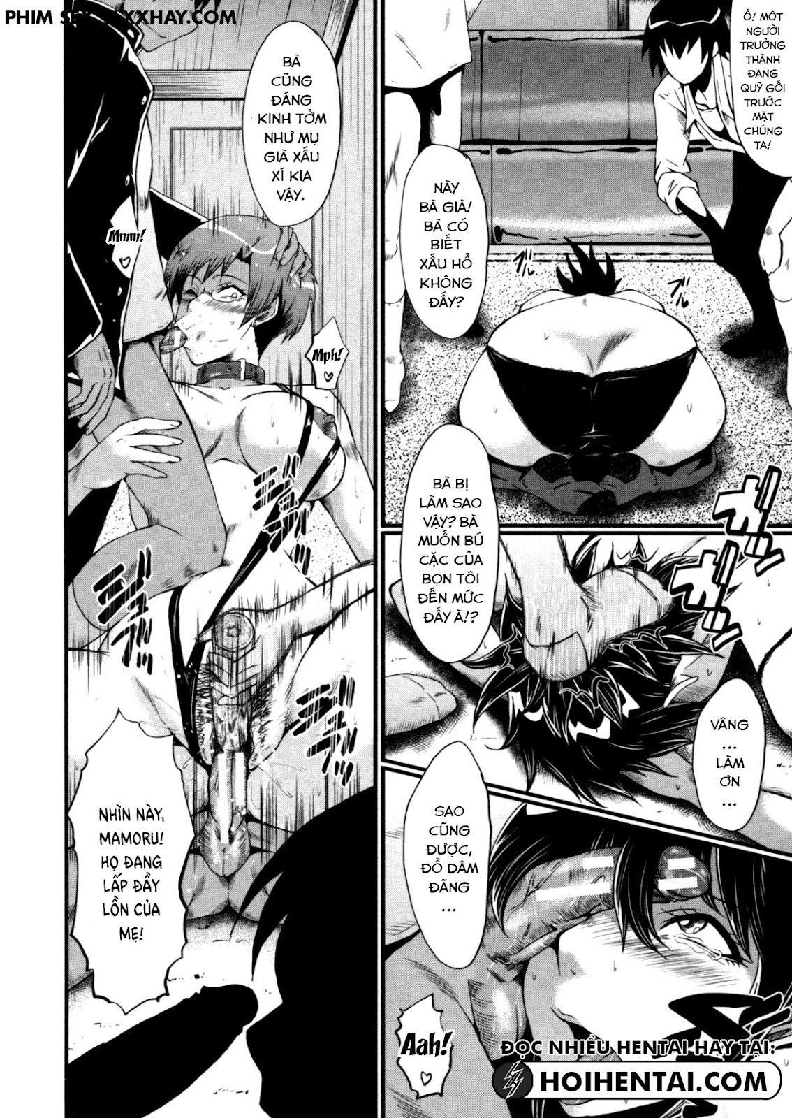 Đọc truyện hentai Haha Wa Buzama Ni Koshi O Furu ~Gogo No Seibo-Tachi~ - Chap 7 - END