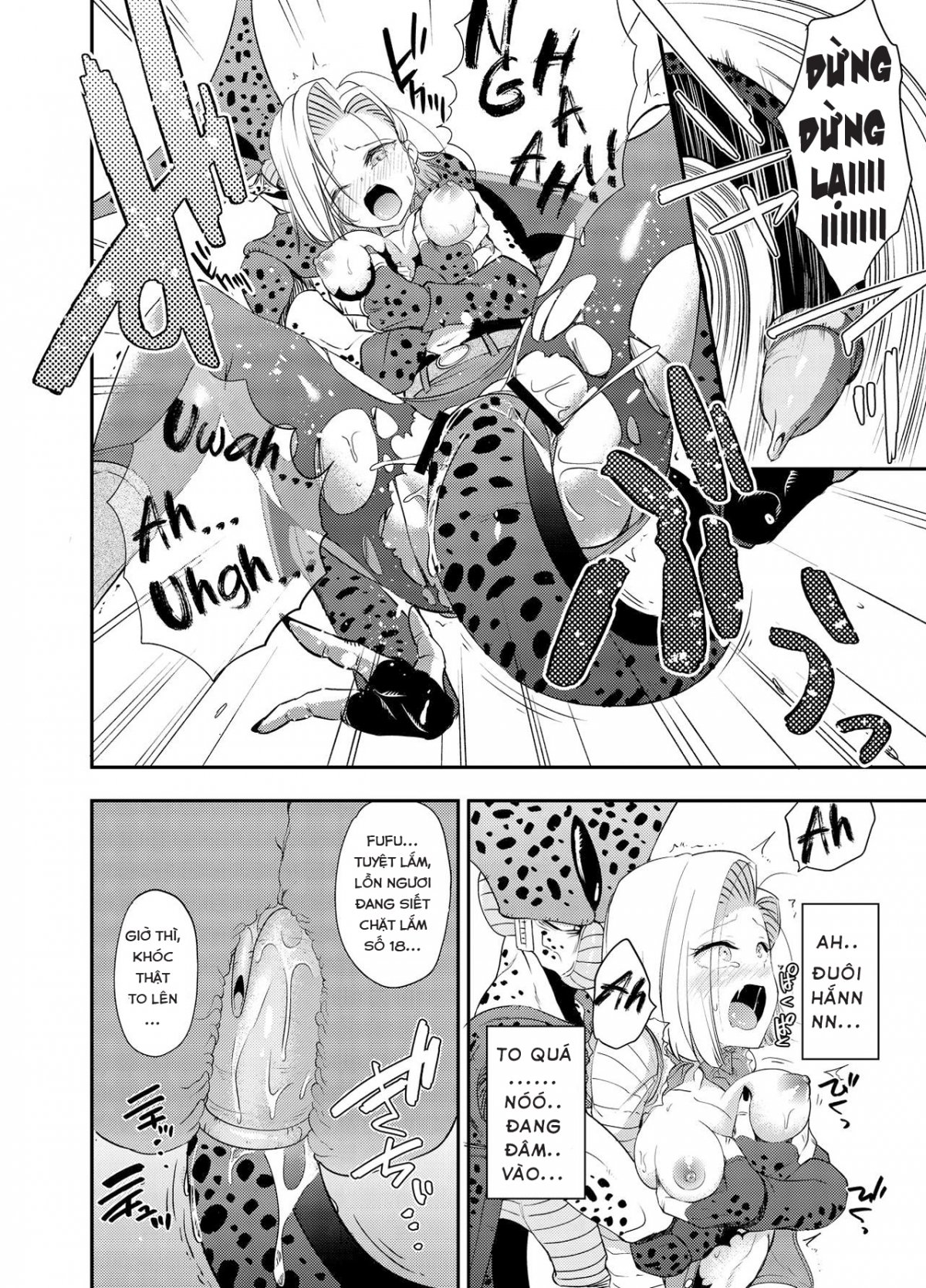 Đọc truyện hentai Cell no Esa ~Mirai Hen~  Cell's Feed Future Arc (Dragon Ball Z) - Oneshot