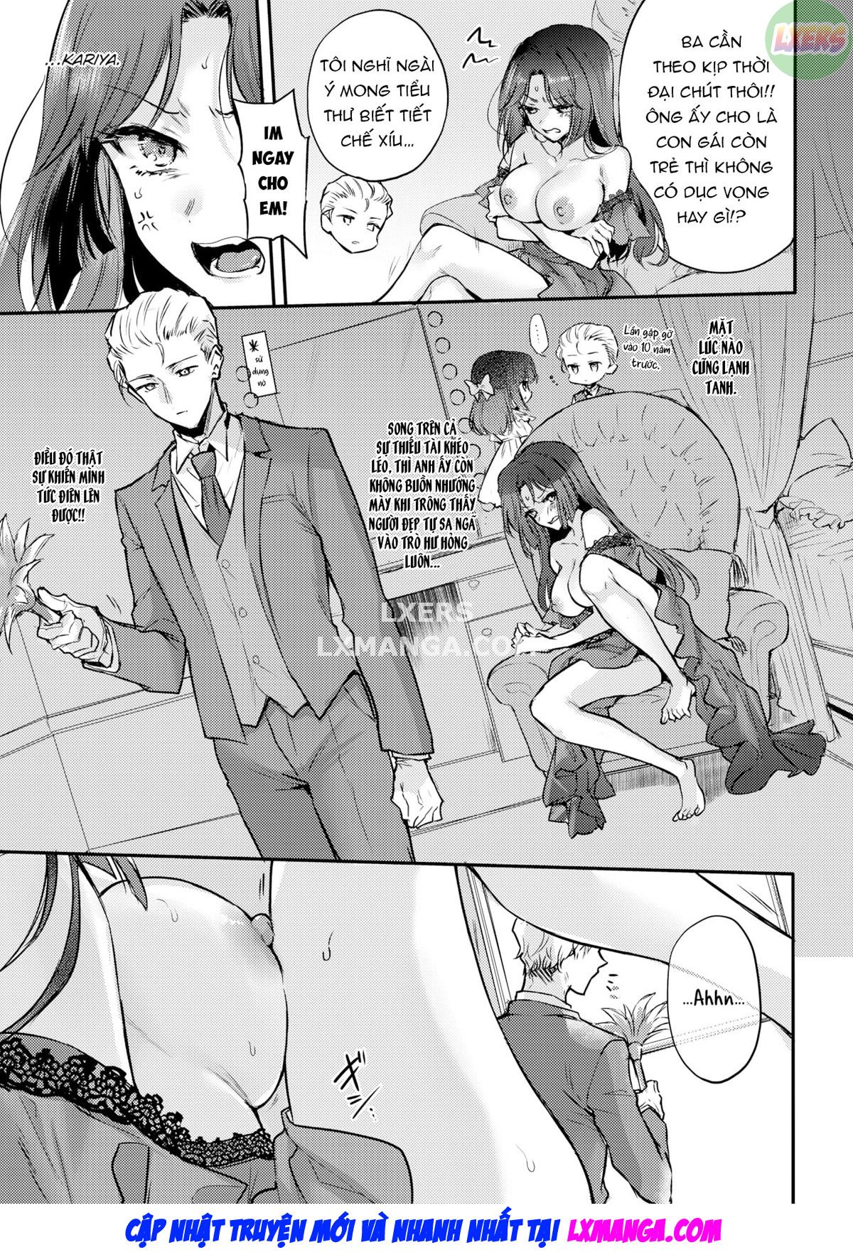Đọc truyện hentai Cuộc sống hàng ngày già nua của Sayuki Ojo-sama - Oneshot