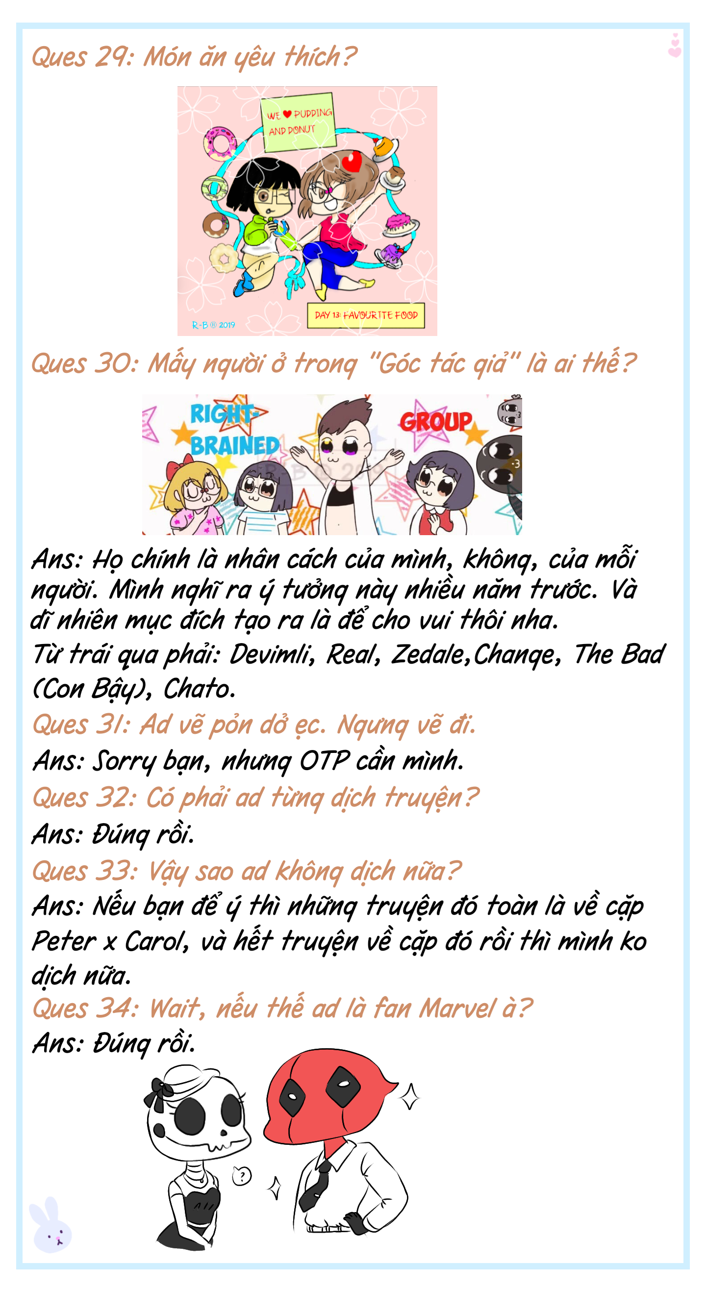 Đọc truyện hentai Never Forget, Never Forgive - Q n A (Tự hỏi tự trả lời)