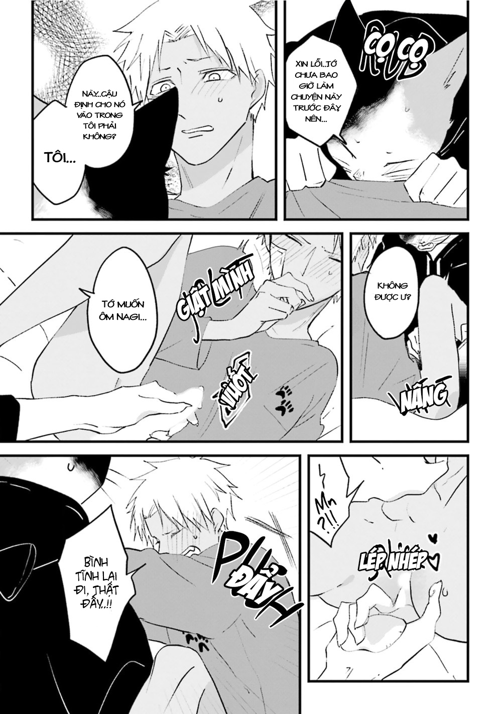 Đọc truyện hentai Trai và Mèo - Chap 4