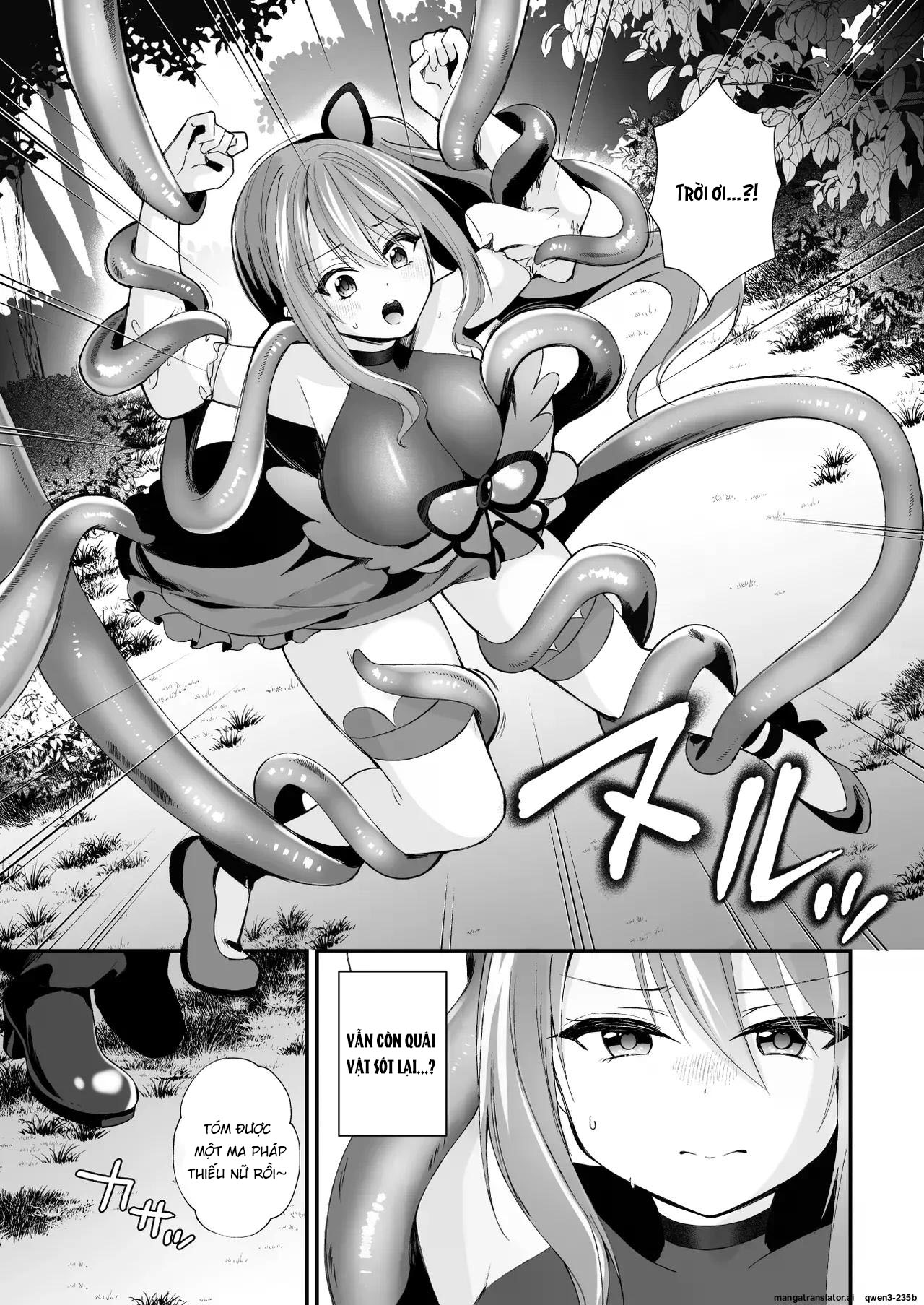 Đọc truyện hentai Mahou Shoujo ga Anal Jelly Haisetsu shite Energy Drain Sareru Hanasi - Oneshot
