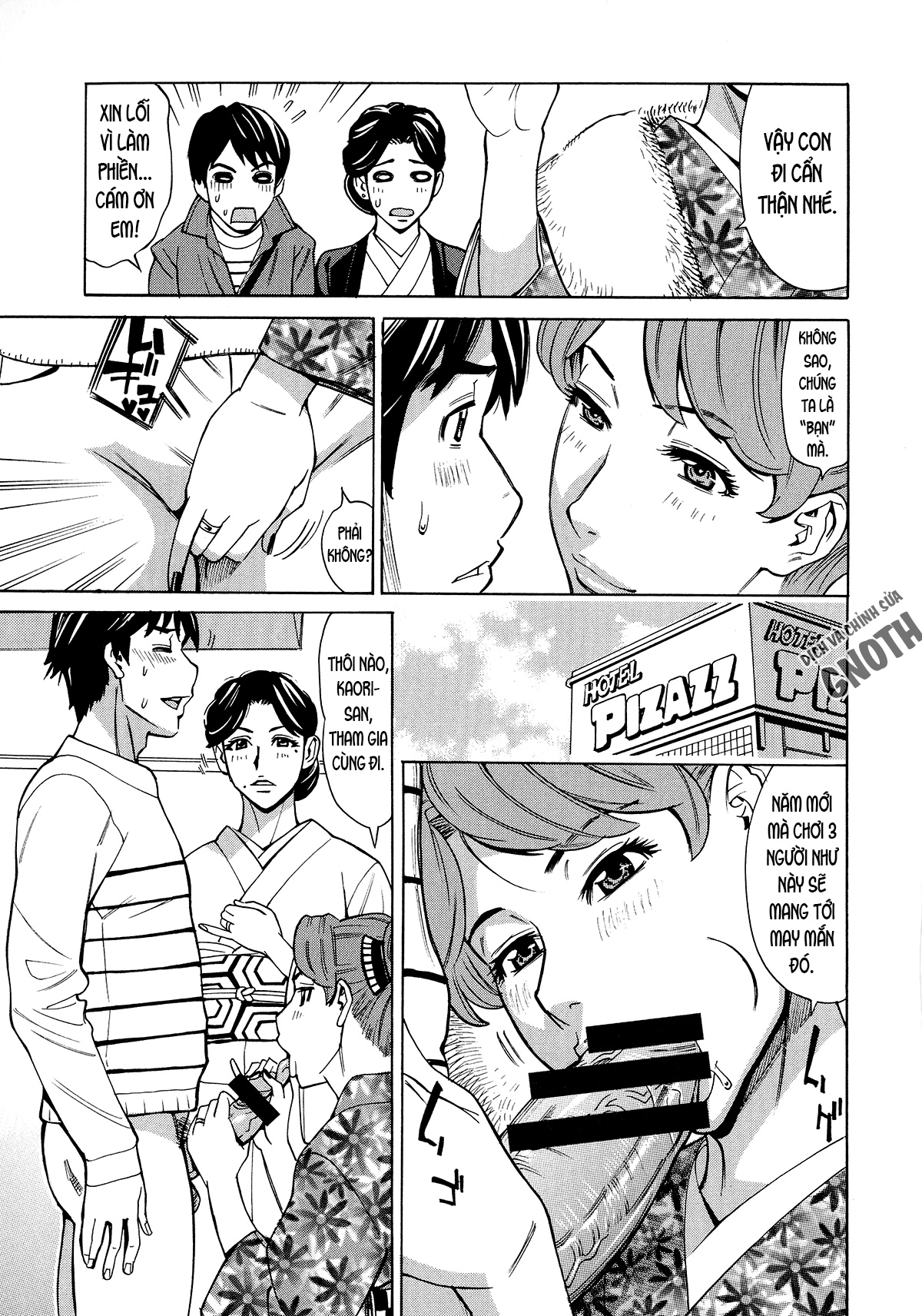 Đọc truyện hentai Hitozuma Koi Hanabi - Chap 4 - Ngoại tình với trai trẻ (4)