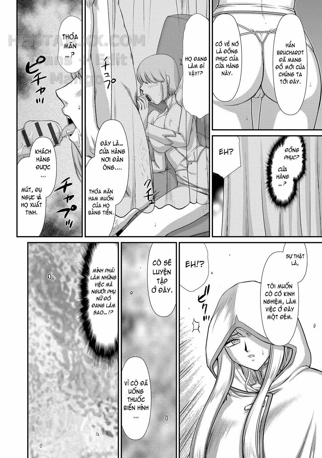 Đọc truyện hentai Inraku No Seijo Elvine - Chap 9