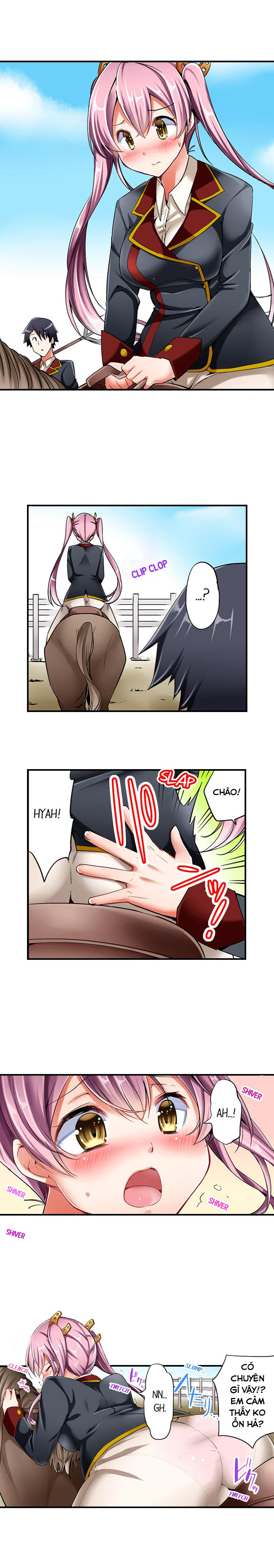 Đọc truyện hentai Tư thế cưỡi ngựa của các cô gái làm cho tôi muốn xuất tinh! - Tập 2: Bắt đầu đụng chạm!