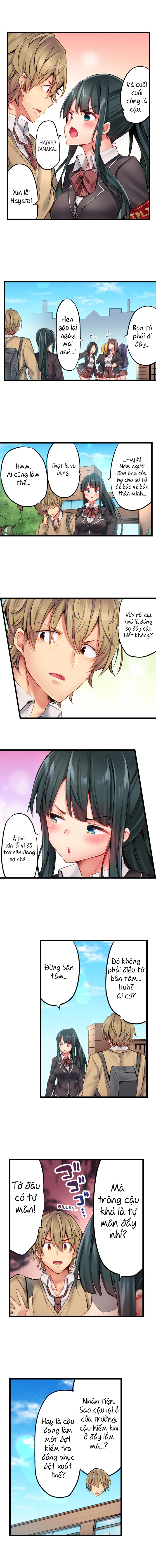 Đọc truyện hentai Busted in One Thrust - Chap 16: Gái rủ tắm chung :V