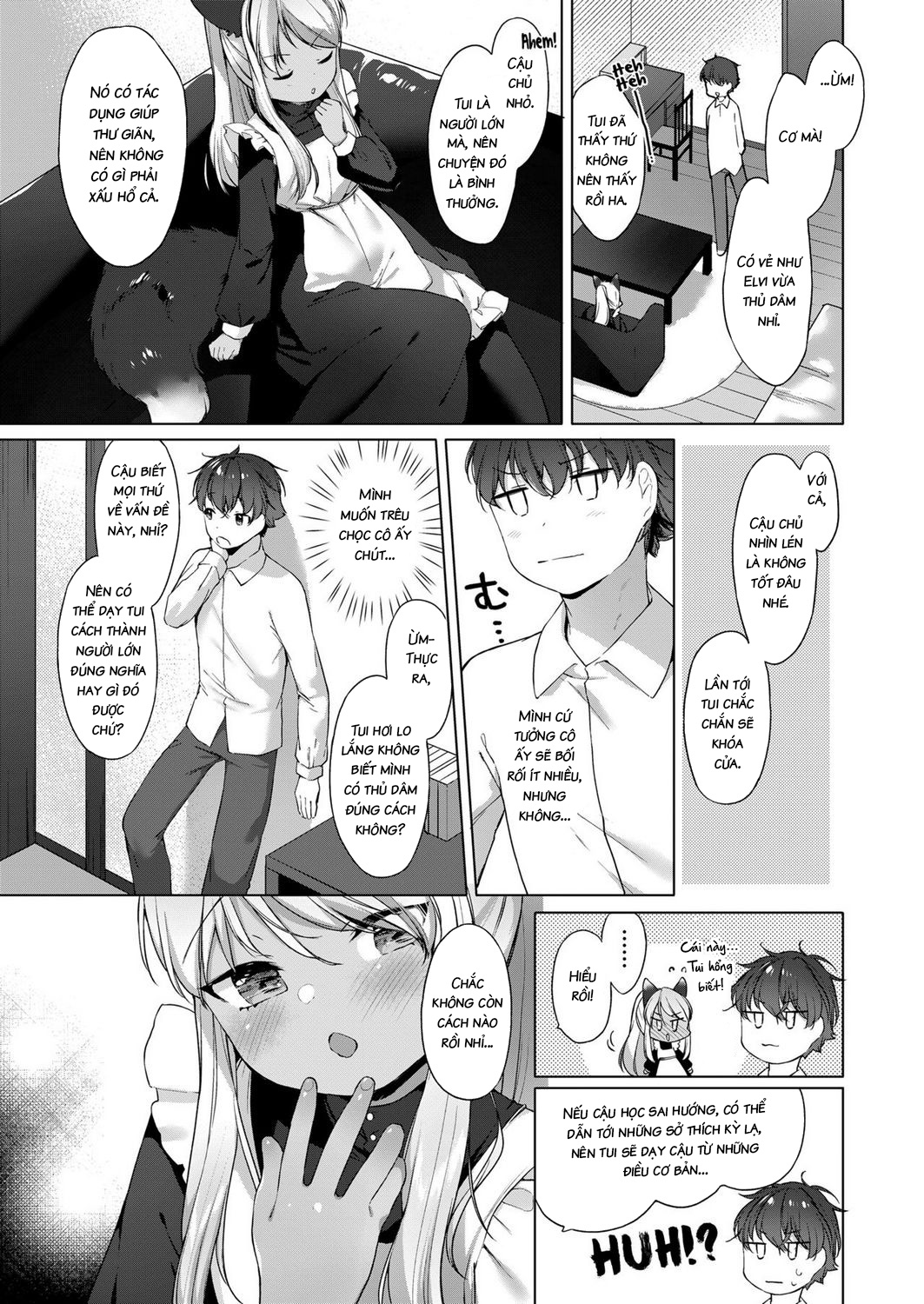Đọc truyện hentai An Overprotective Maid's Unknown Affection - Oneshot