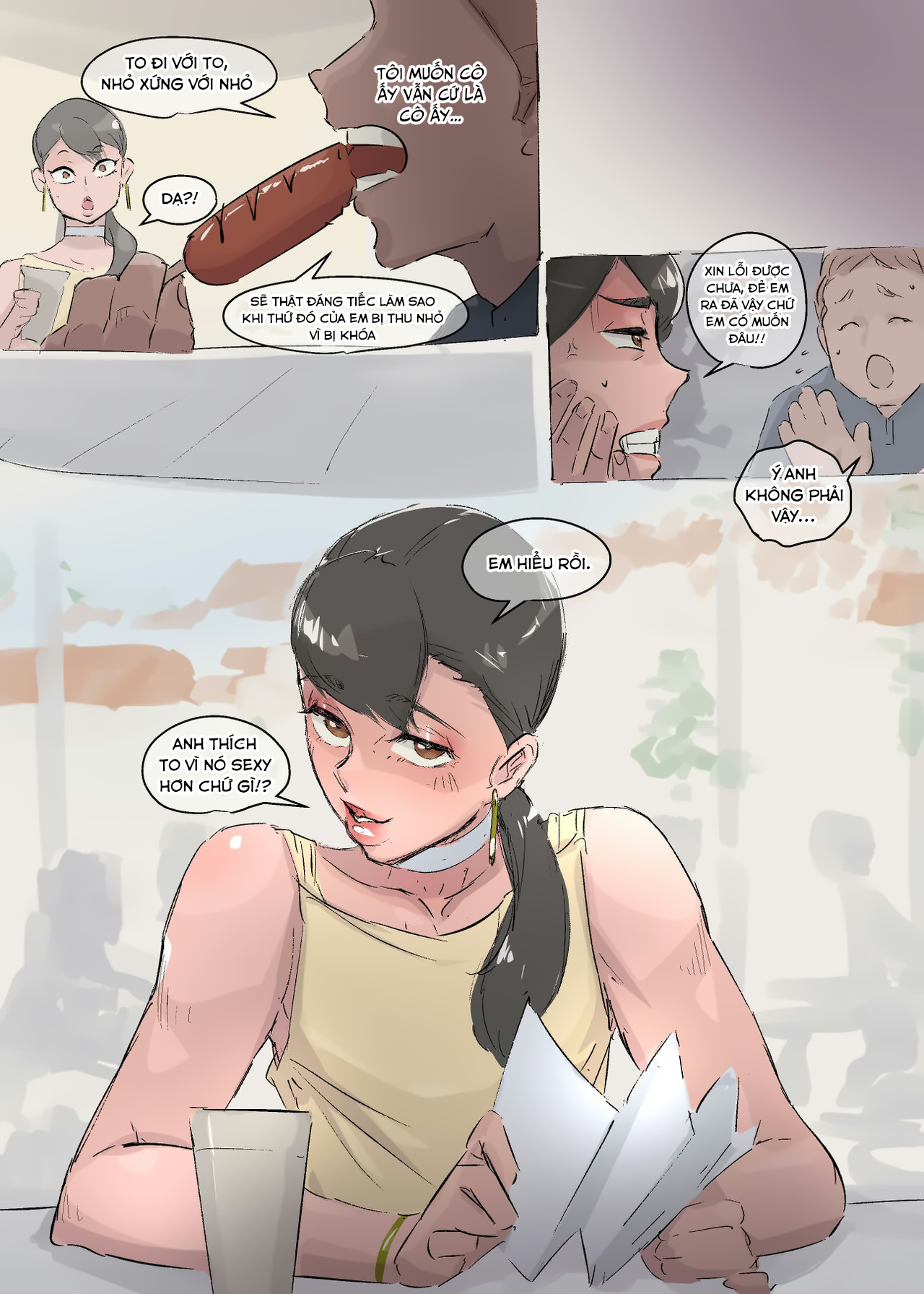 Đọc truyện hentai Dáng hình người phụ nữ hoàn hảo của tôi! - Chap 2