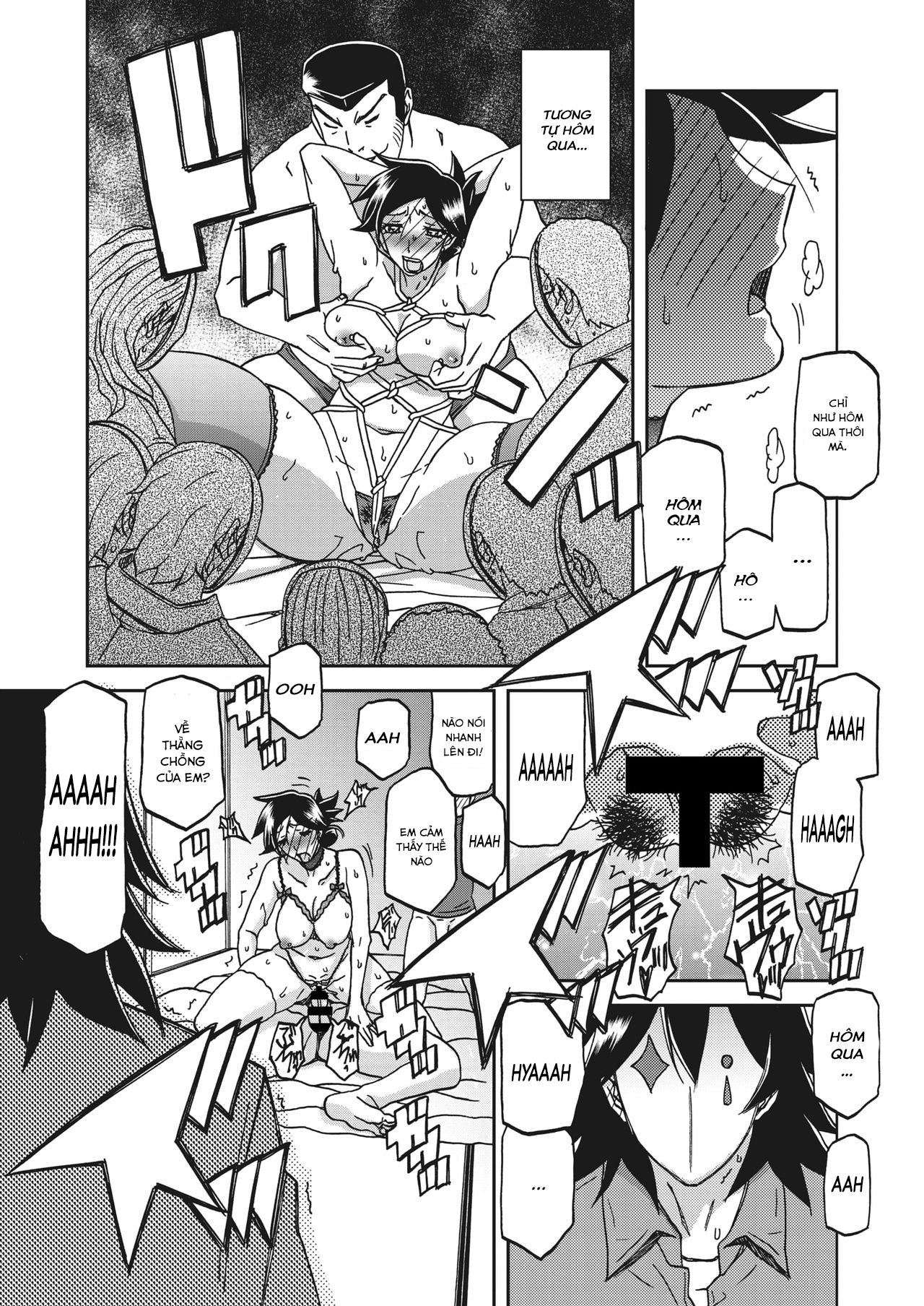 Đọc truyện hentai Sự rung chuyển của mặt trăng - Chap 25 - Phơi bày