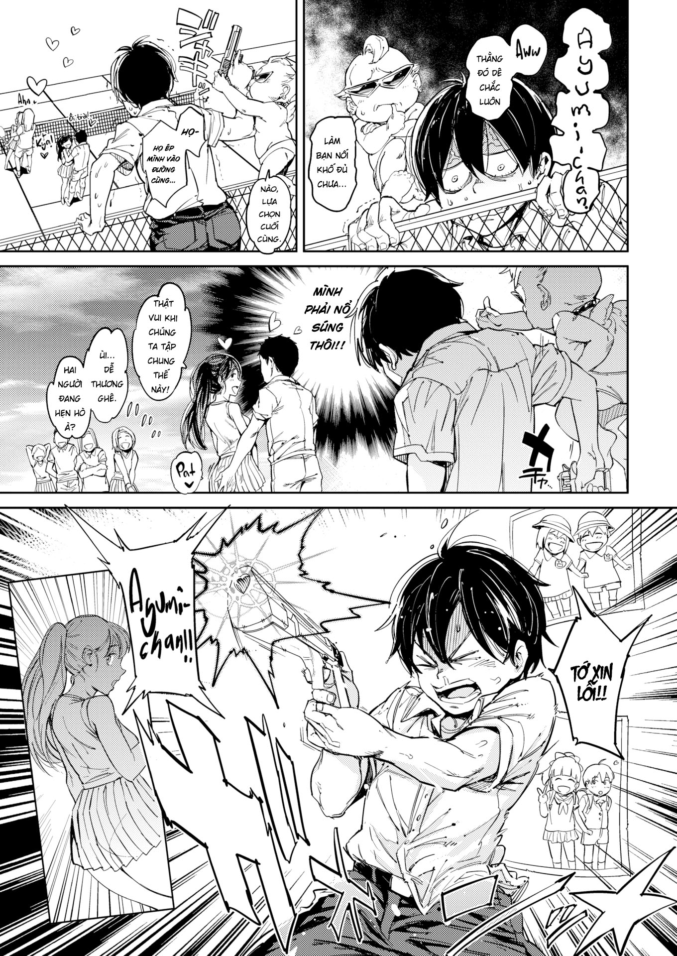 Đọc truyện hentai Phát súng tình yêu! - Oneshot