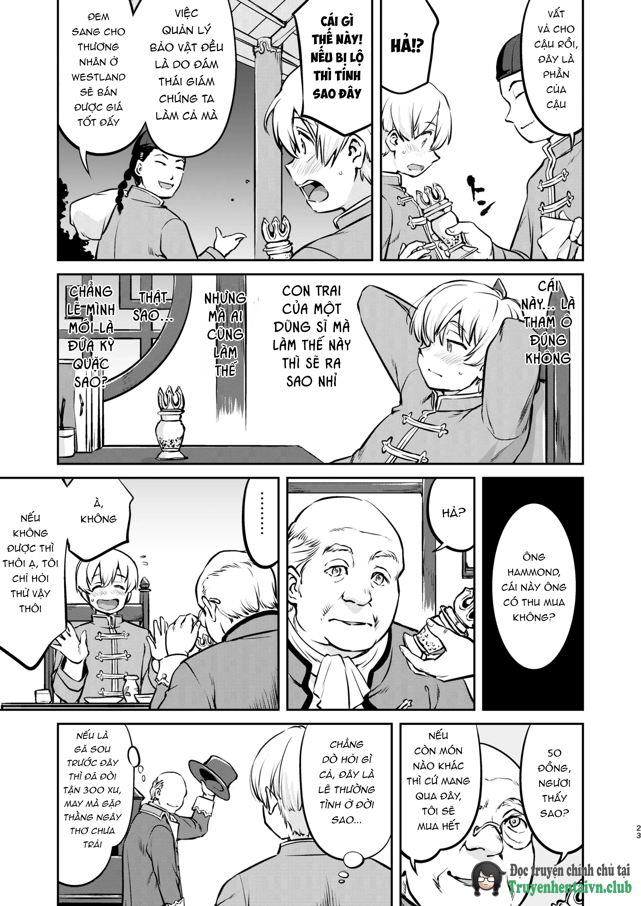 Đọc truyện hentai Isekai TS Ouji o Tasuketa Dake Nanoni Trance Hen - Oneshot