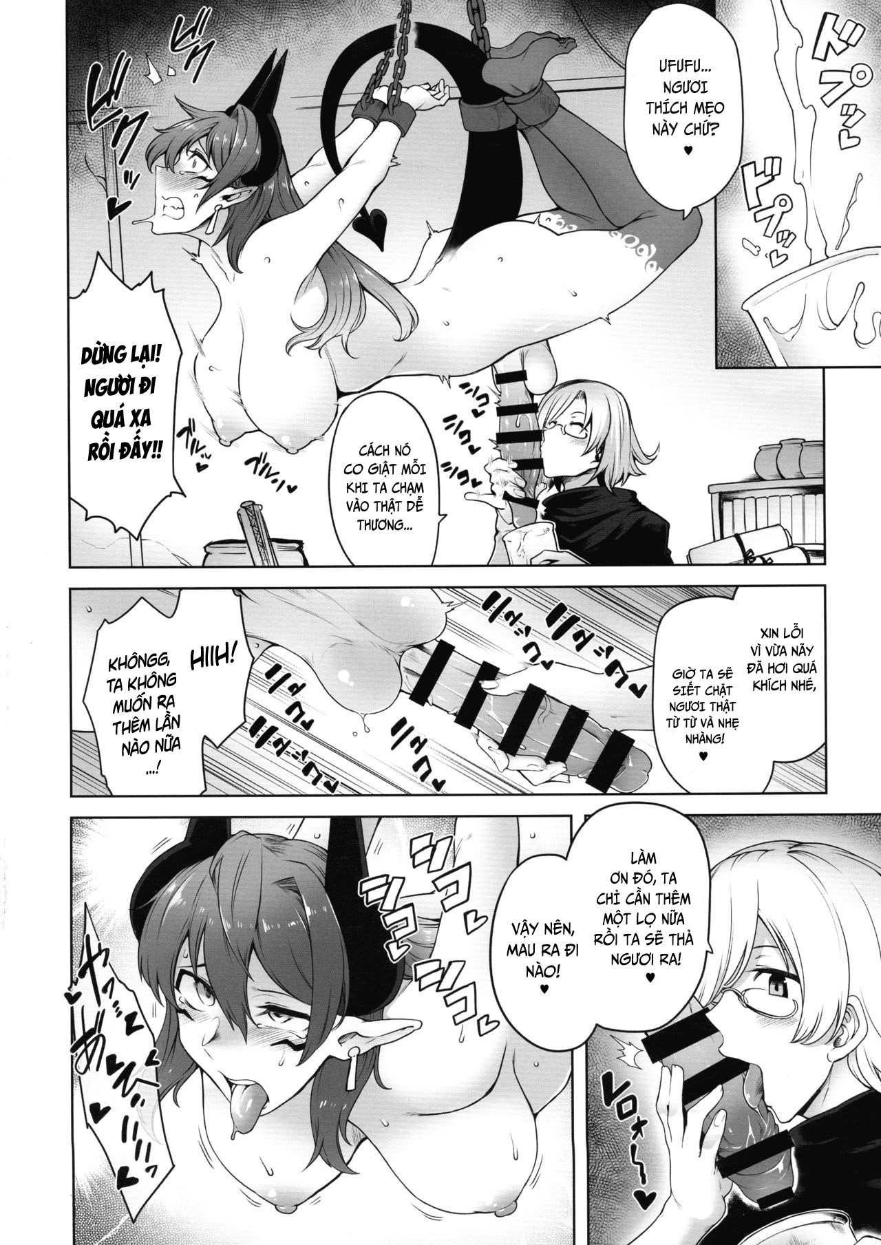 Đọc truyện hentai Futanari Akuma no Shachiku Seikatsu - Oneshot