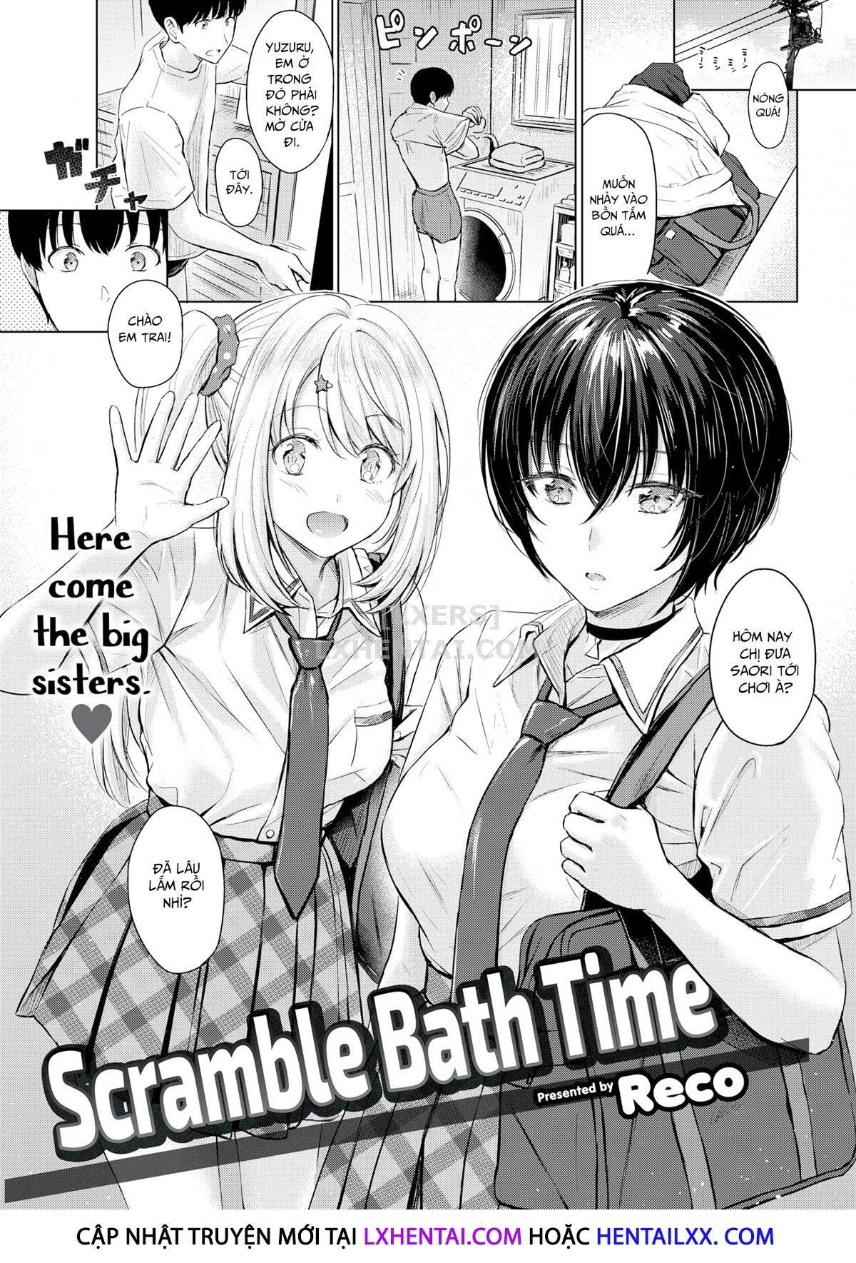 Đọc truyện hentai Scramble Bath Time - Oneshot