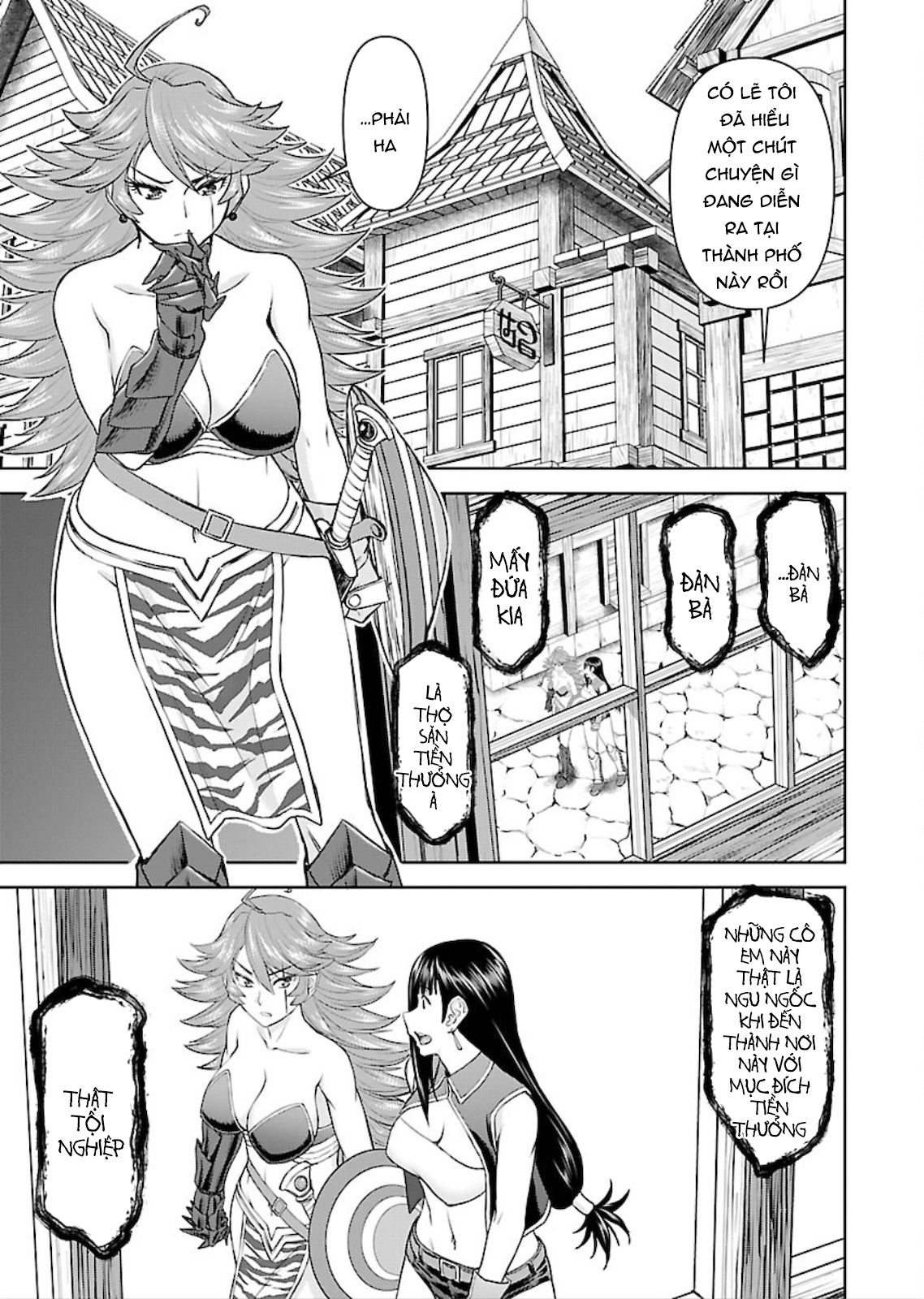 Đọc truyện hentai Xạ thủ mềm mại của Nữ chiến binh - Chap 8