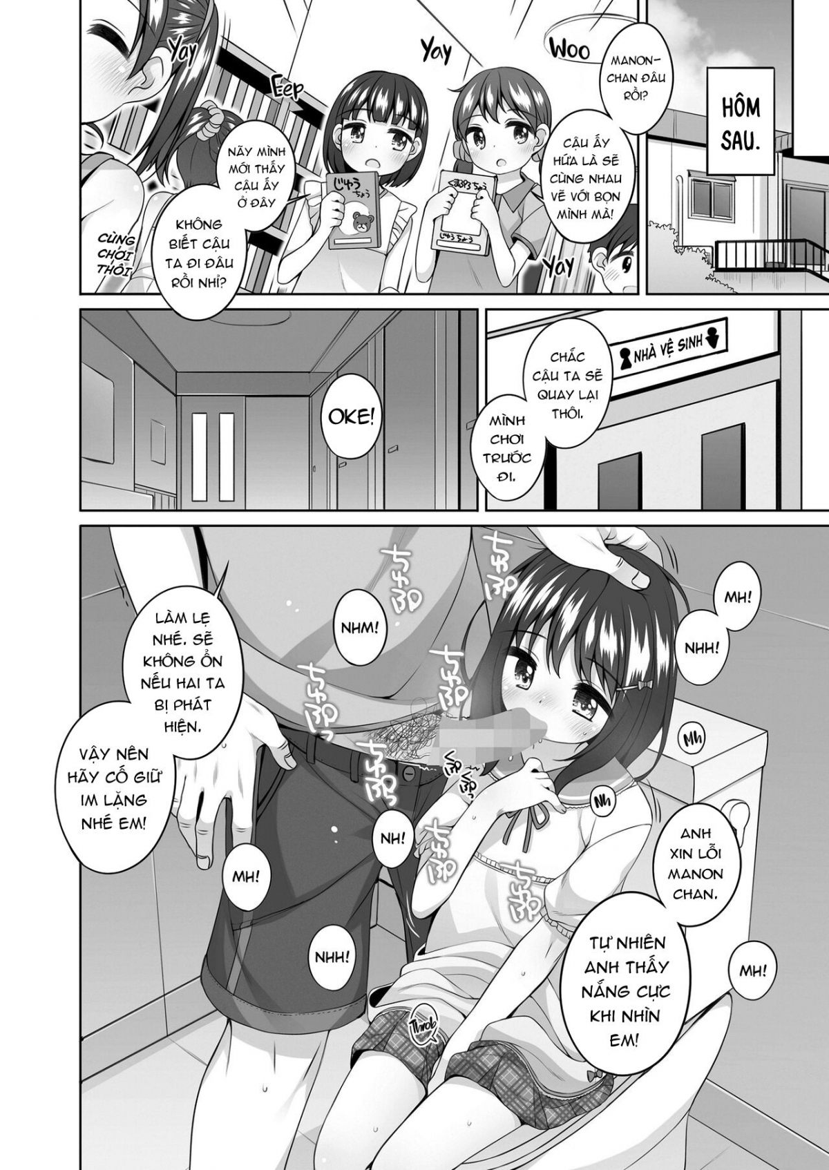 Đọc truyện hentai Before Mommy Comes Pick you Up! - Oneshot