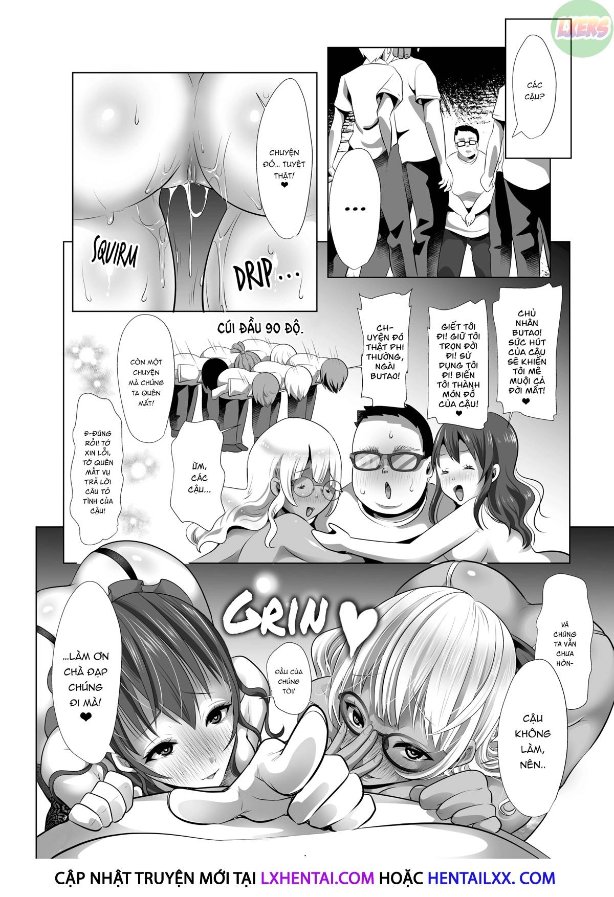 Đọc truyện hentai Chúng em có thể phục vụ anh không, chủ nhân? - Chap 1