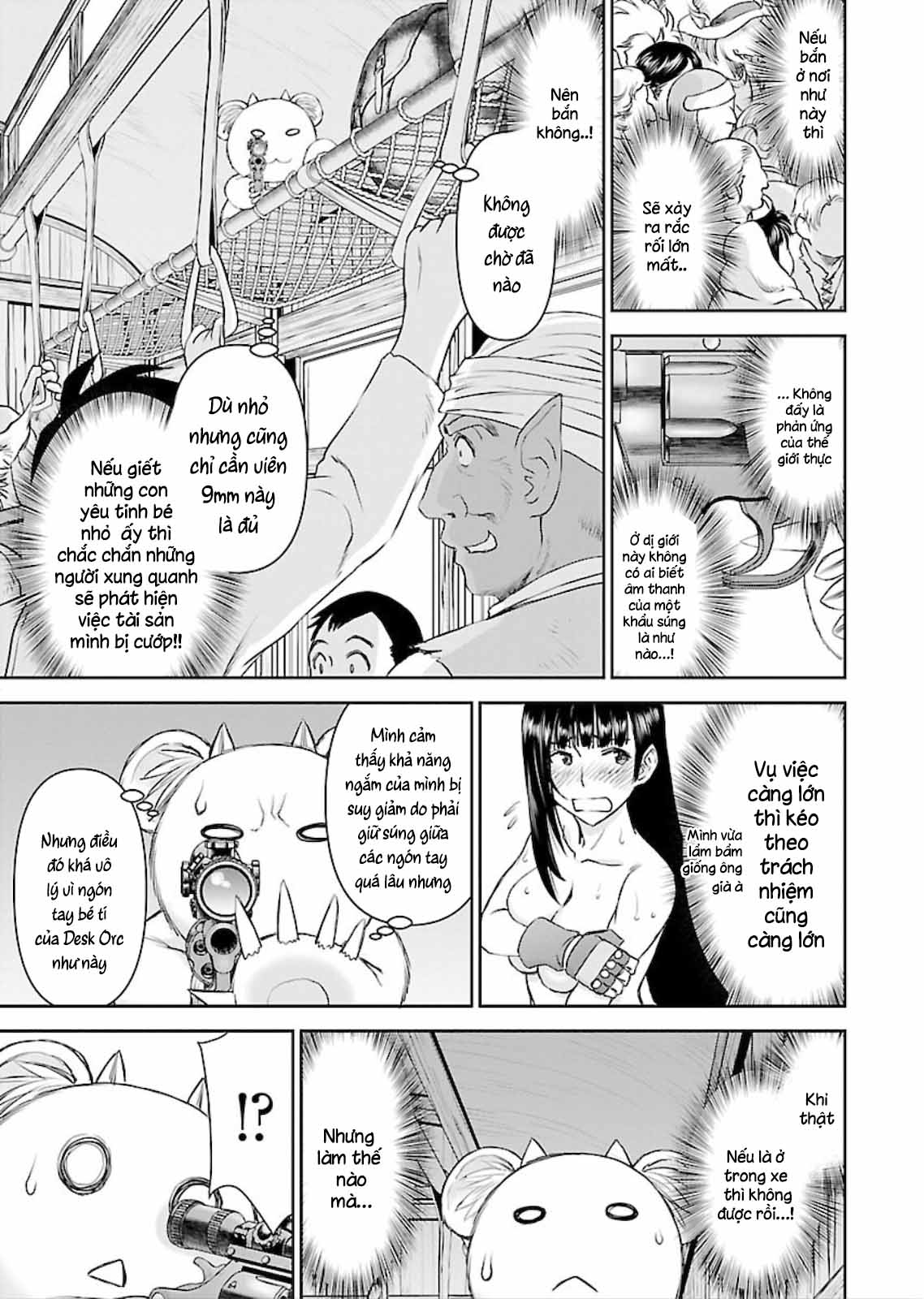 Đọc truyện hentai Xạ thủ mềm mại của Nữ chiến binh - Chap 7