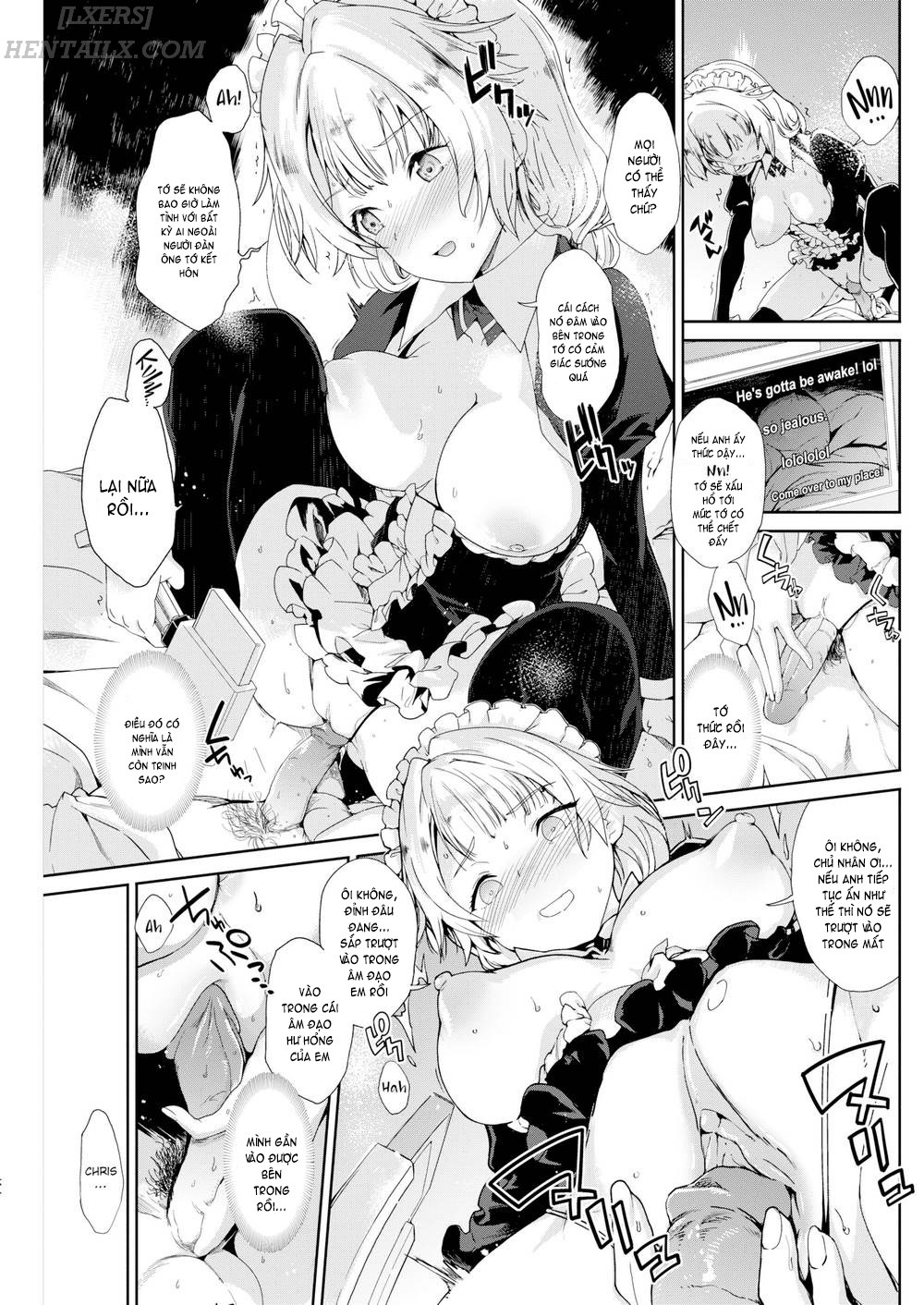 Đọc truyện hentai Mienai Tokoro De - Chap 2: Being in Japan Makes Chris Naughty