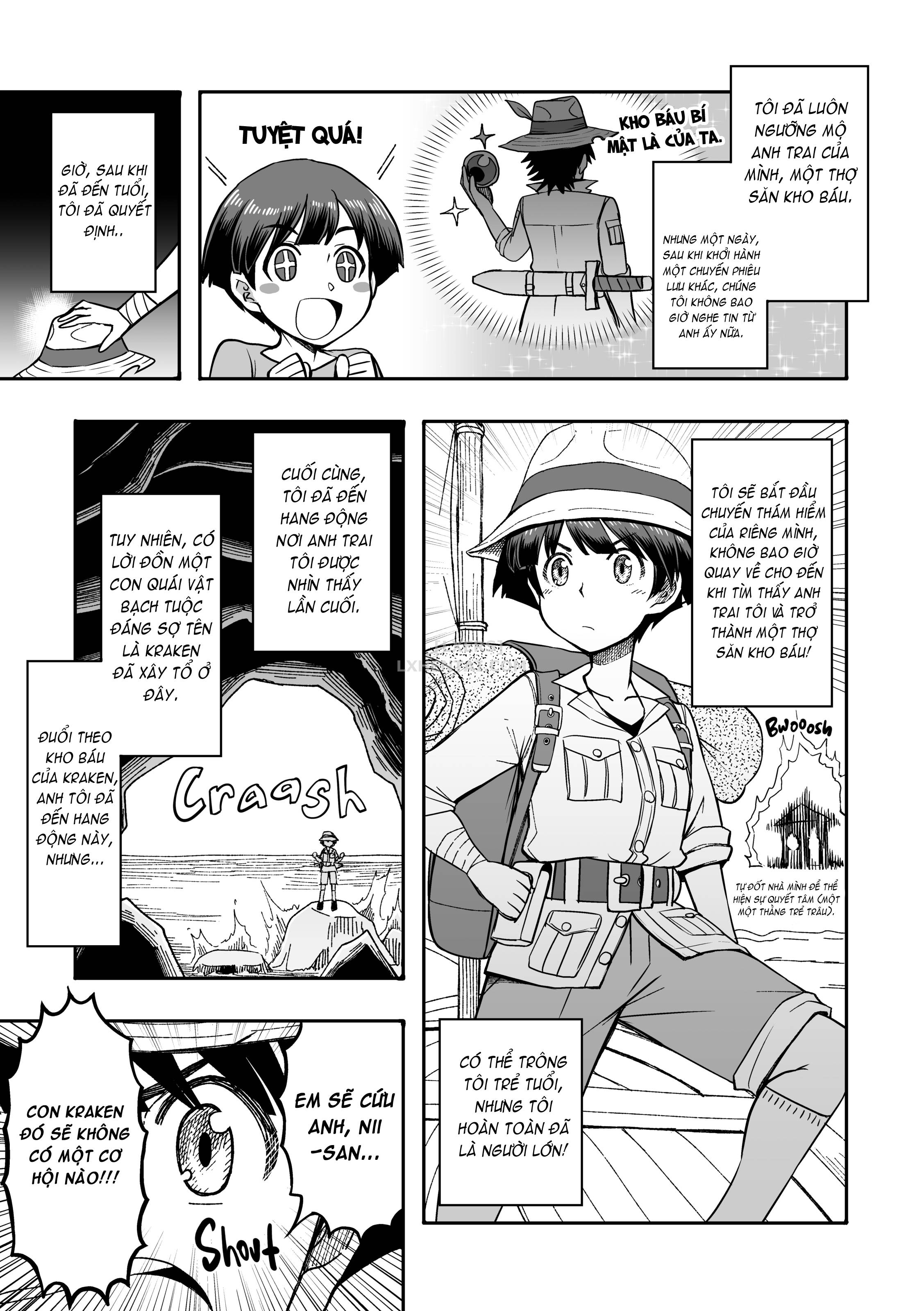 Đọc truyện hentai Monster Girls With a Need for Seed - Chap 13 - The Story of How I Got Wet and Wild with an Octogirl