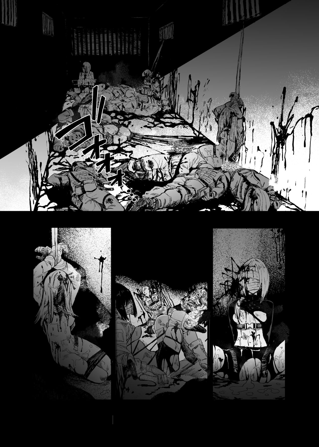 Đọc truyện hentai Thiếu nữ quân nhân thua trận - Oneshot