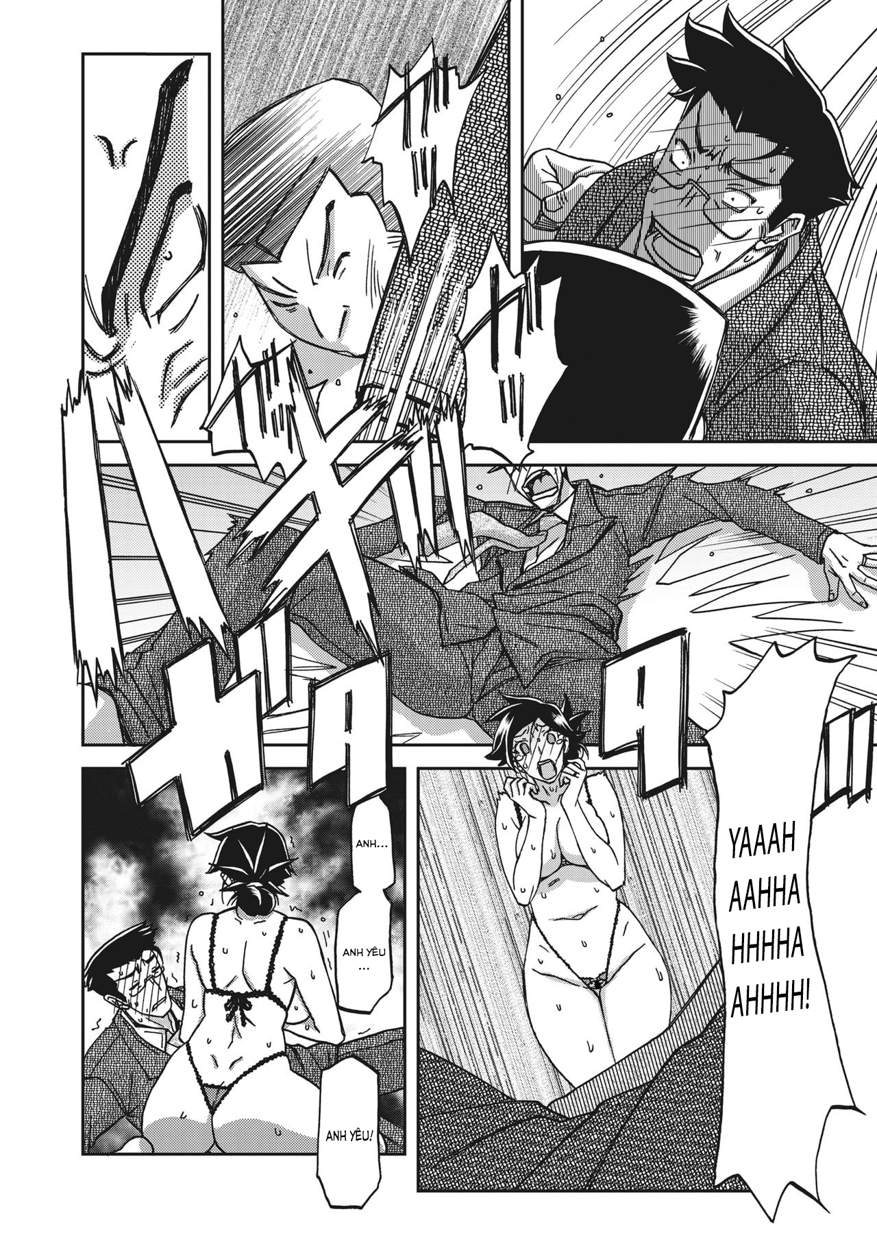 Đọc truyện hentai Sự rung chuyển của mặt trăng - Chap 25 - Phơi bày