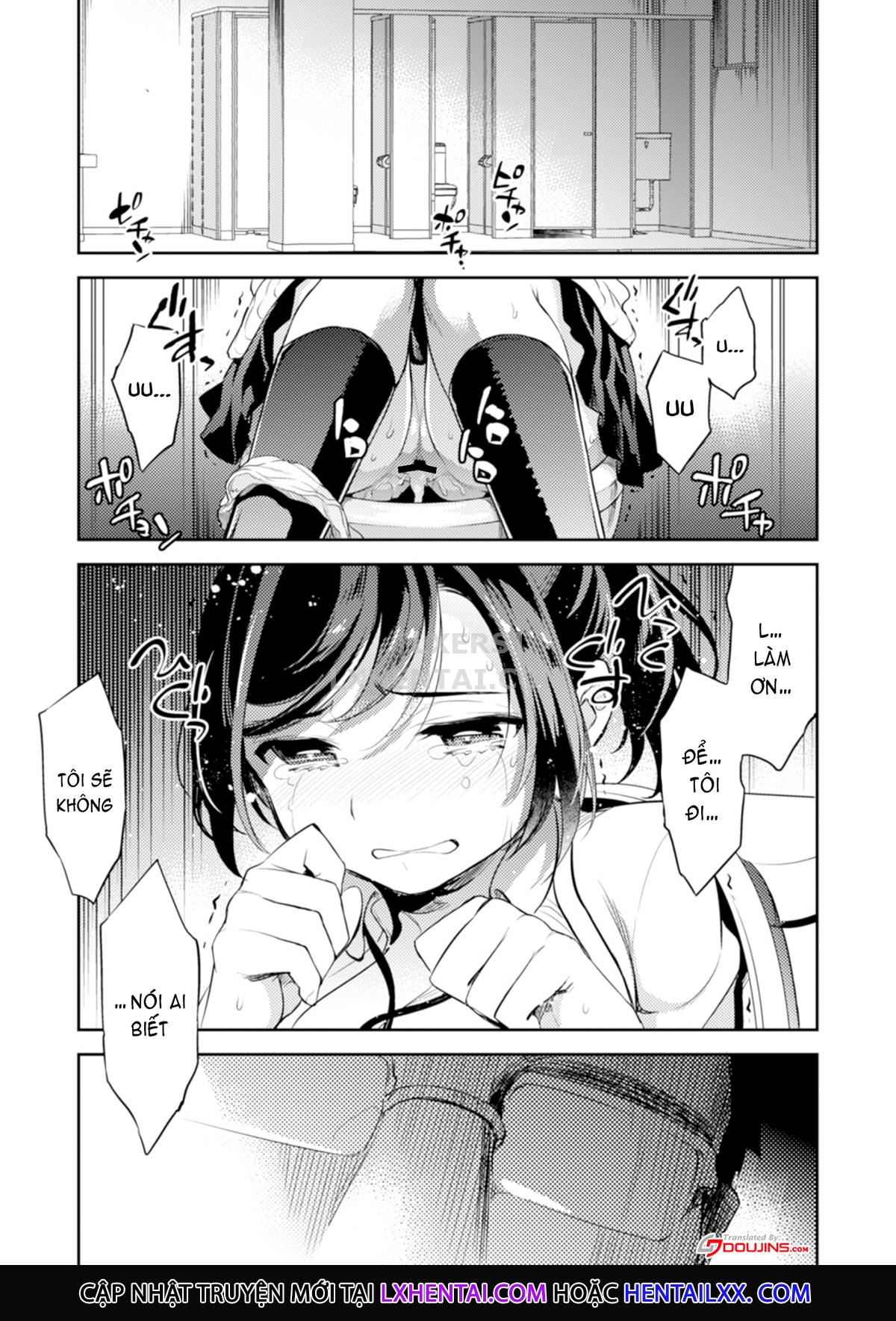 Đọc truyện hentai Sayuri - Kareshi to Hatsu H Mokuzen ni Chikan ni NTR-reta Shoujo - Chap 2 - A Girl Who Got Fucked In The Train Station Bathroom