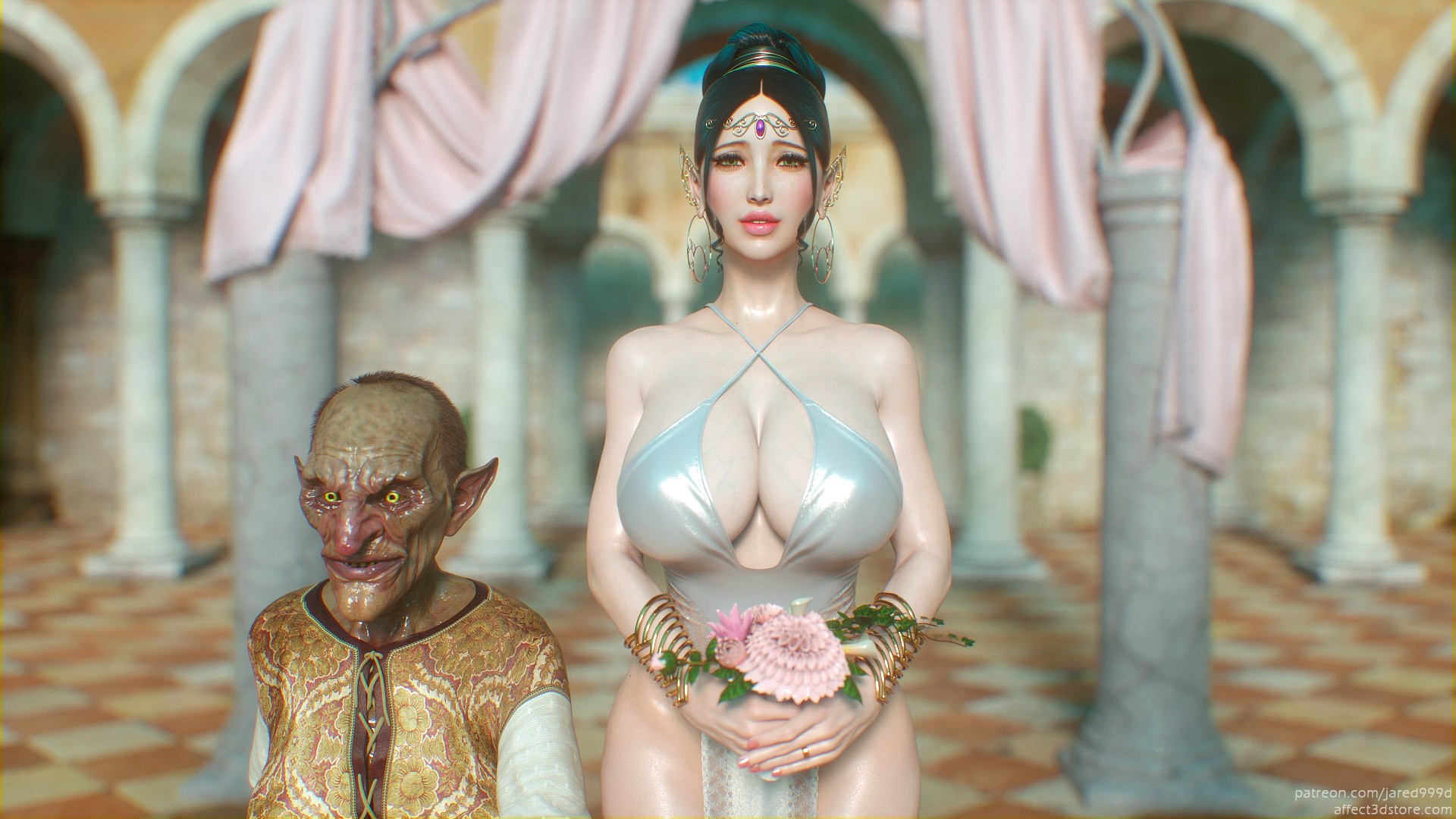 Đọc truyện hentai Elf Slave - Chapter 4: Cross Fate - Non Pregnant