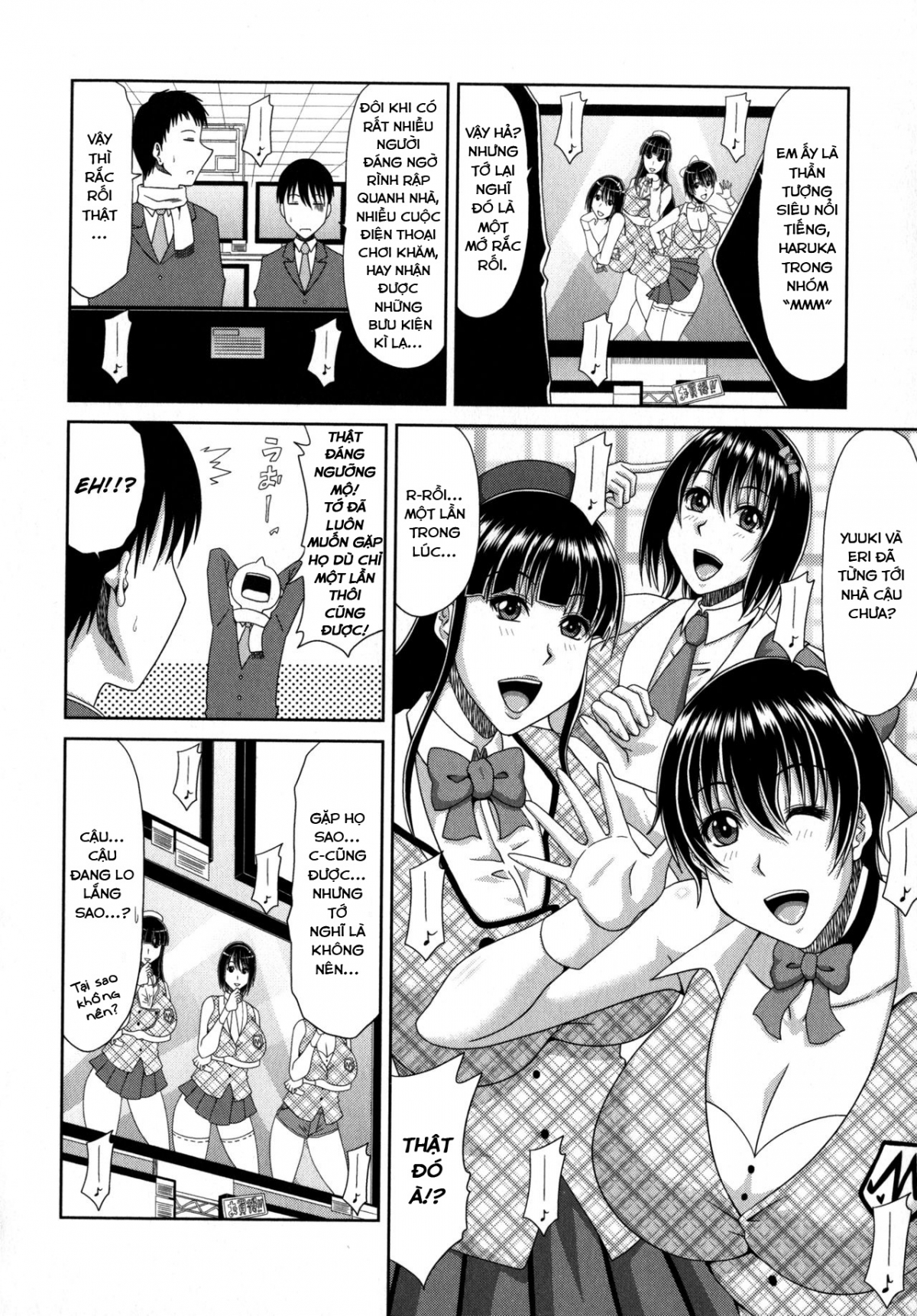 Đọc truyện hentai 3 cô gái siêu siêu nổi tiếng của tôi. - Đọc cái này nhé ae ~_~