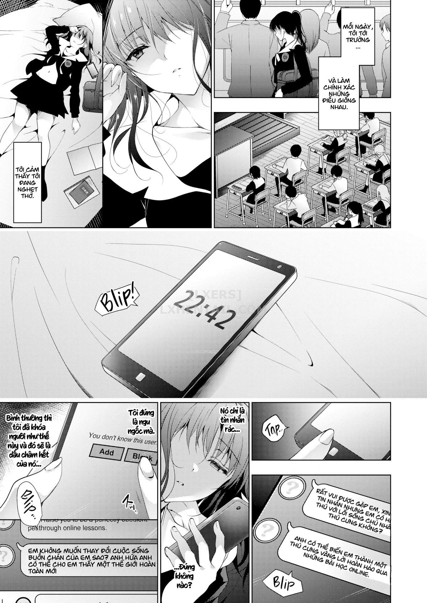 Đọc truyện hentai Huấn luyện qua màn hình - Oneshot