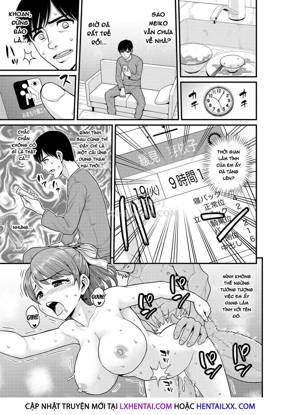 Đọc truyện hentai Mimamori Moto Bitch - Oneshot