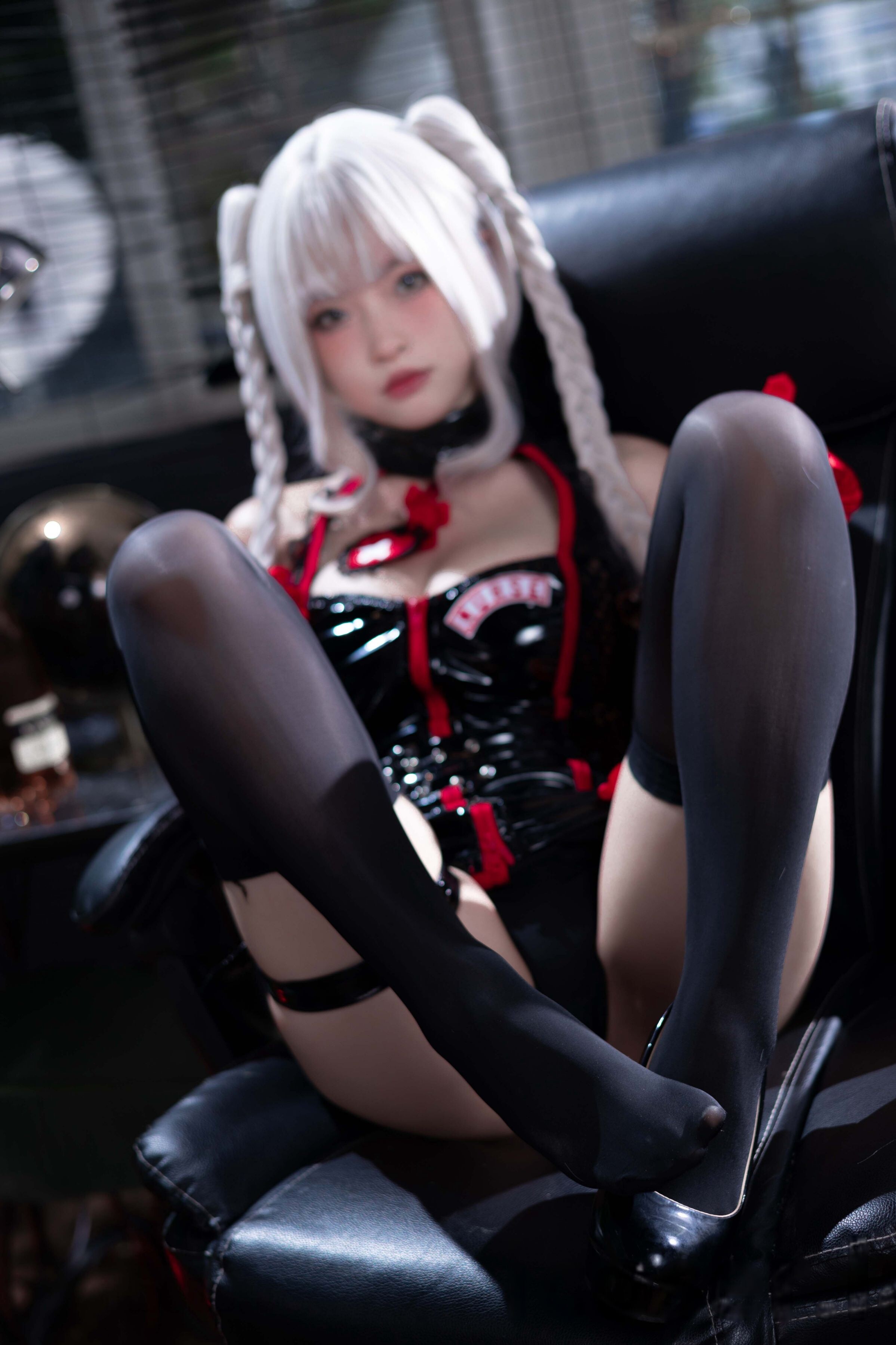 Đọc truyện hentai Tuyển tập Albums siêu phẩm Cosplay - Chap 1028 - Shimizu Yuno - White-haired nurse