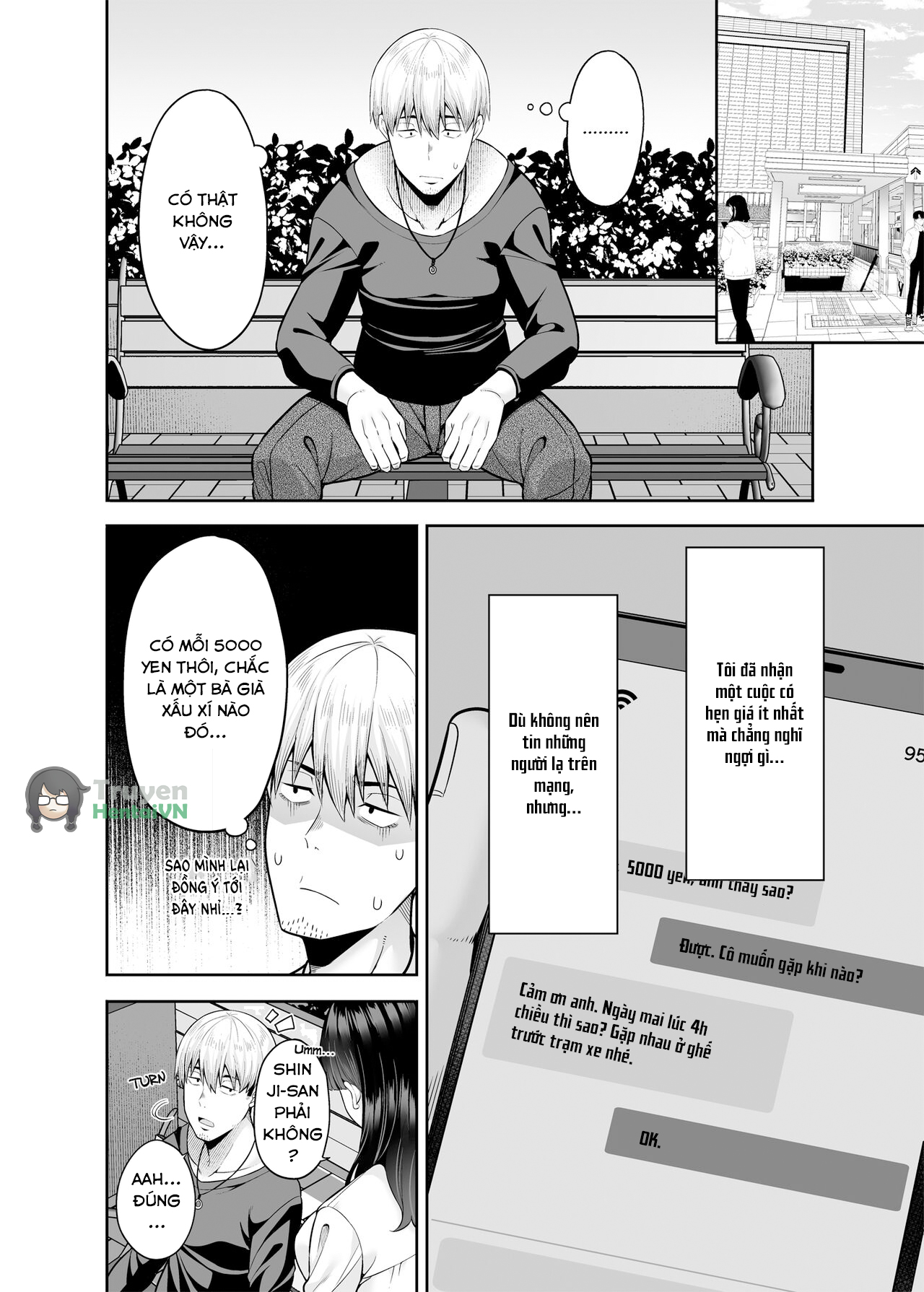 Đọc truyện hentai Reversed Compensated Dating ~A World Where I Get Bought - Oneshot