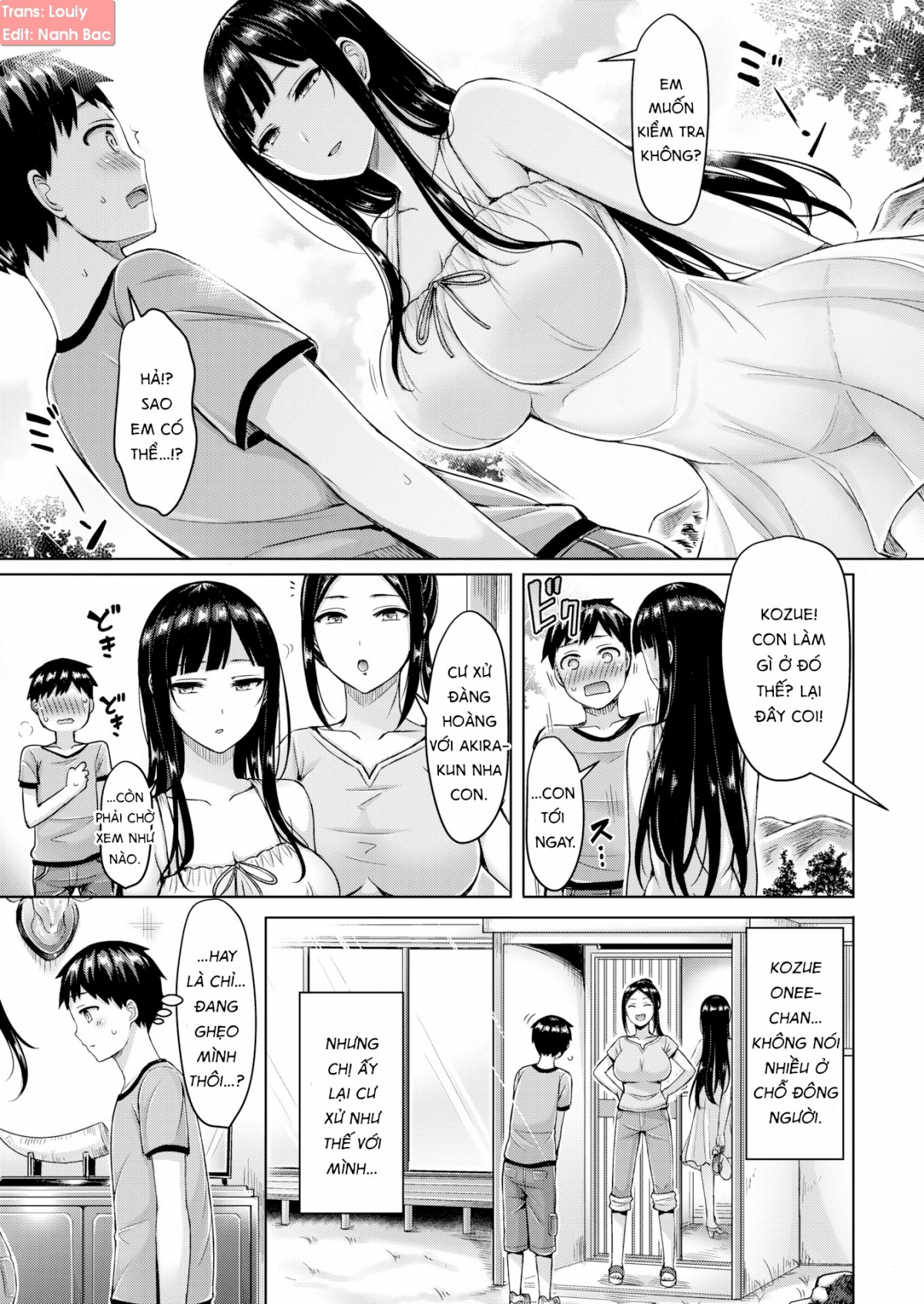 Đọc truyện hentai Kozue-oneechan and I - Oneshot