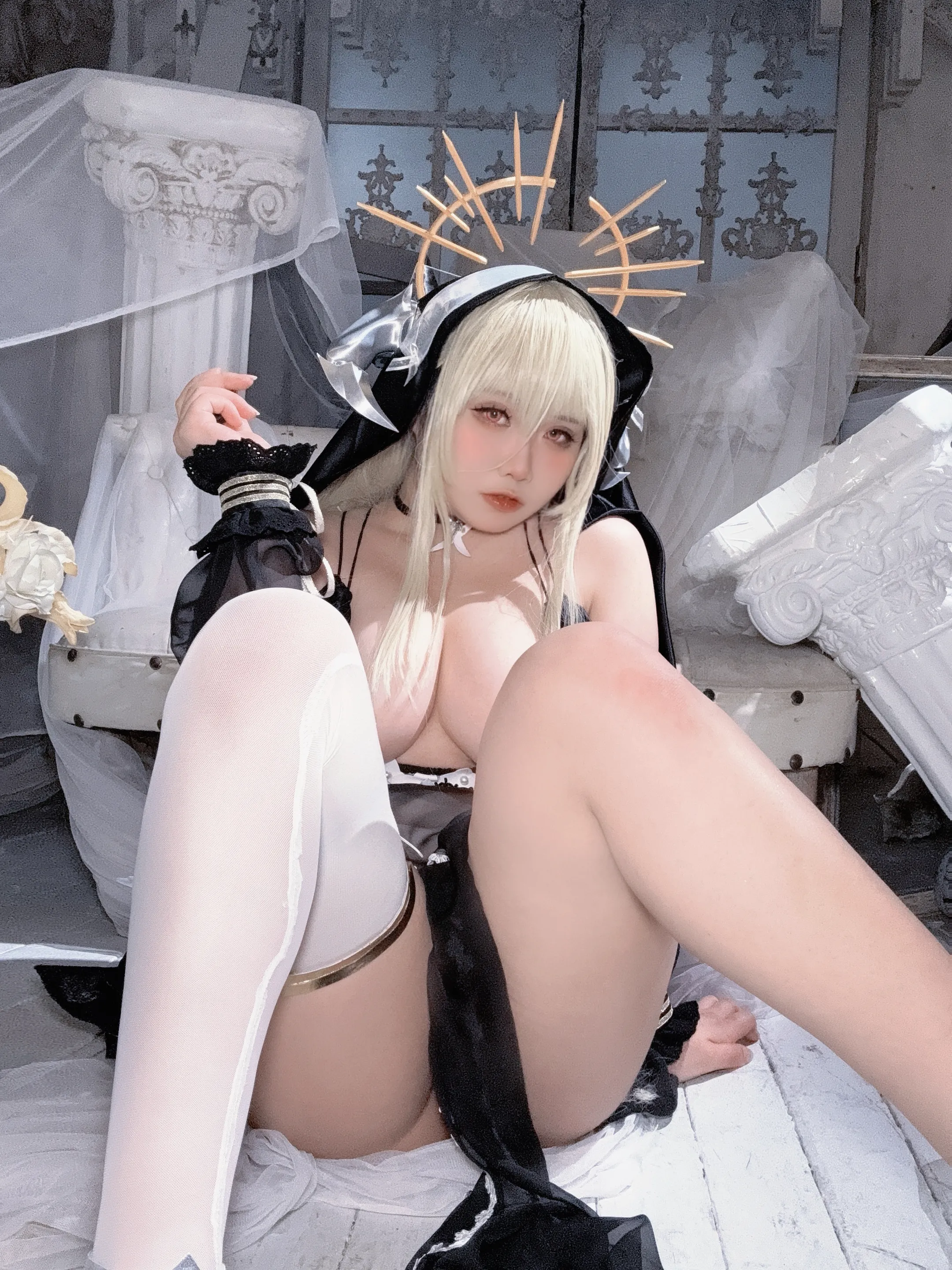 Đọc truyện hentai Tuyển tập Albums siêu phẩm Cosplay - Chap 953 - Sadako Peach - Azur Lane Vengeance