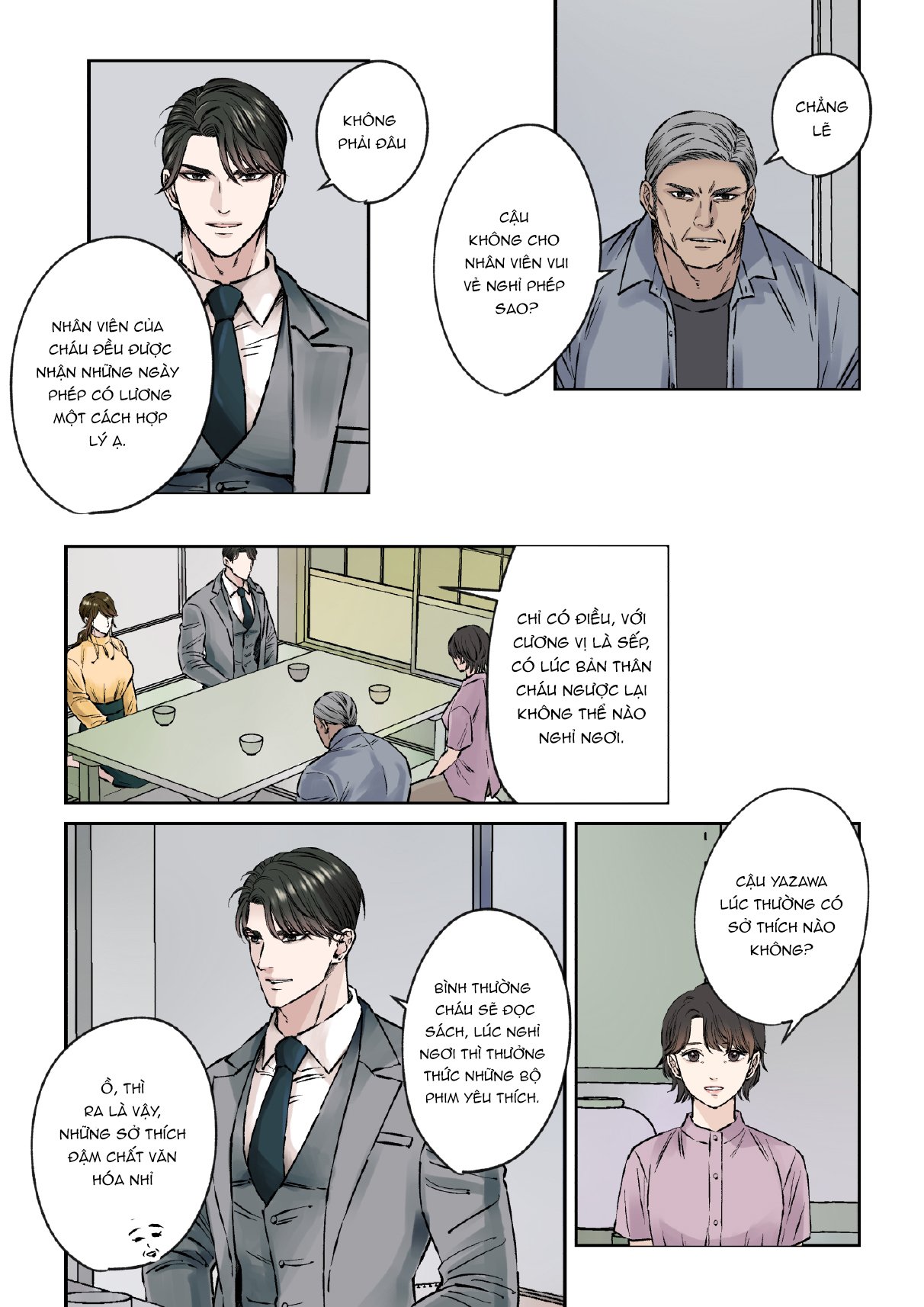 Đọc truyện hentai Boss ưu tú lại bị cha của vị hôn thê cưỡng hiếp - Chap 1