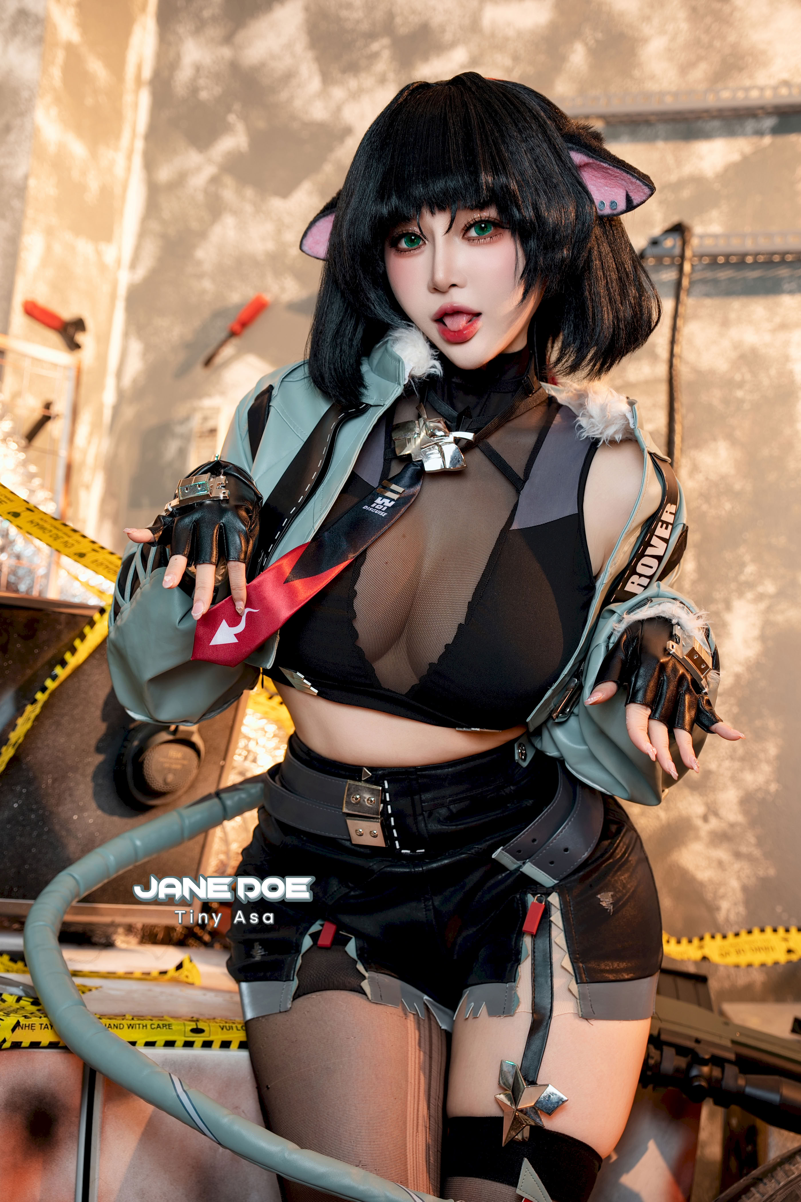 Đọc truyện hentai Tuyển tập Albums siêu phẩm Cosplay - Chap 1407 - Tiny Asa - Jane Doe (Zenless Zone Zero)
