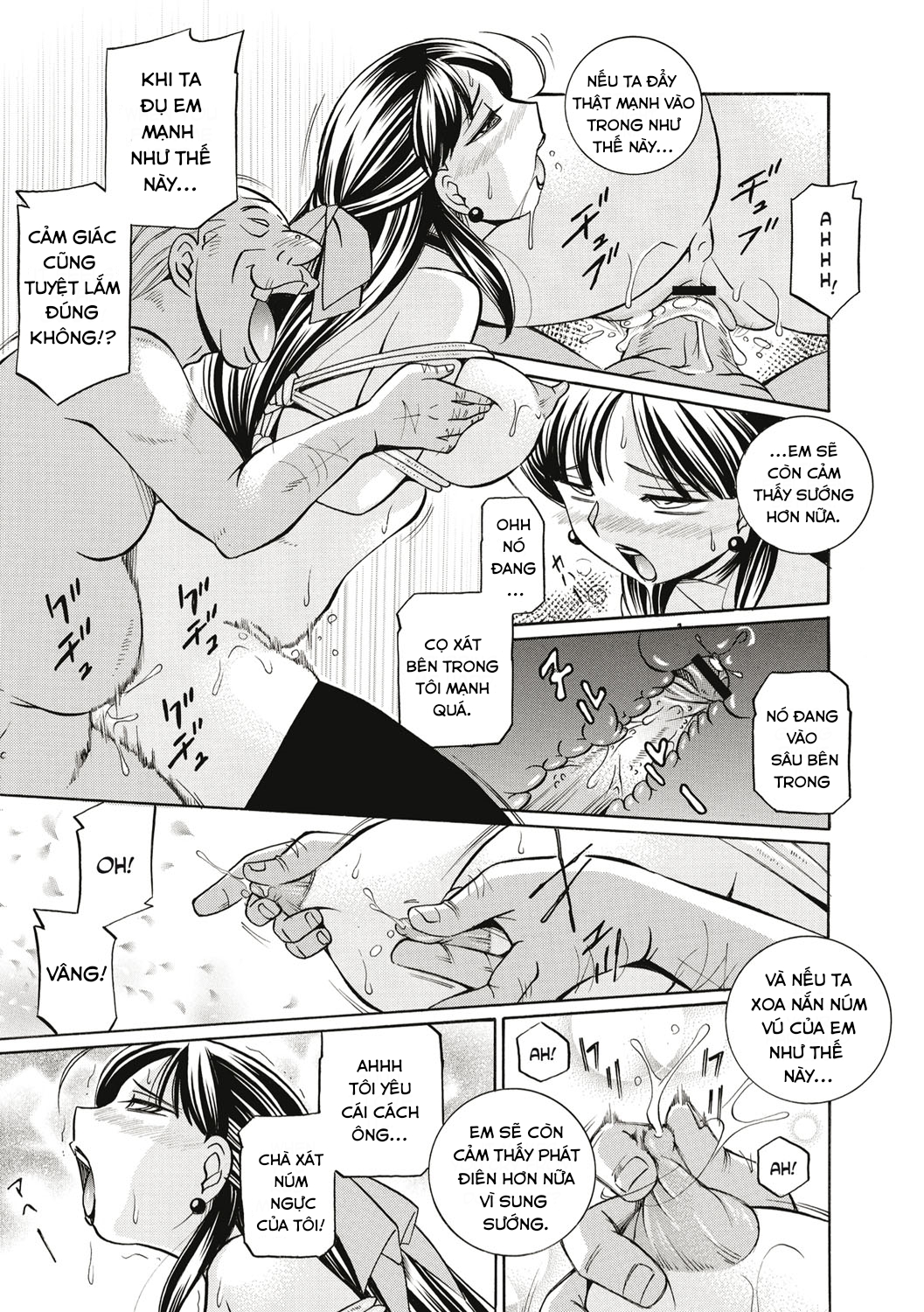 Đọc truyện hentai Yuriko and her Father-in-Law - Chap8