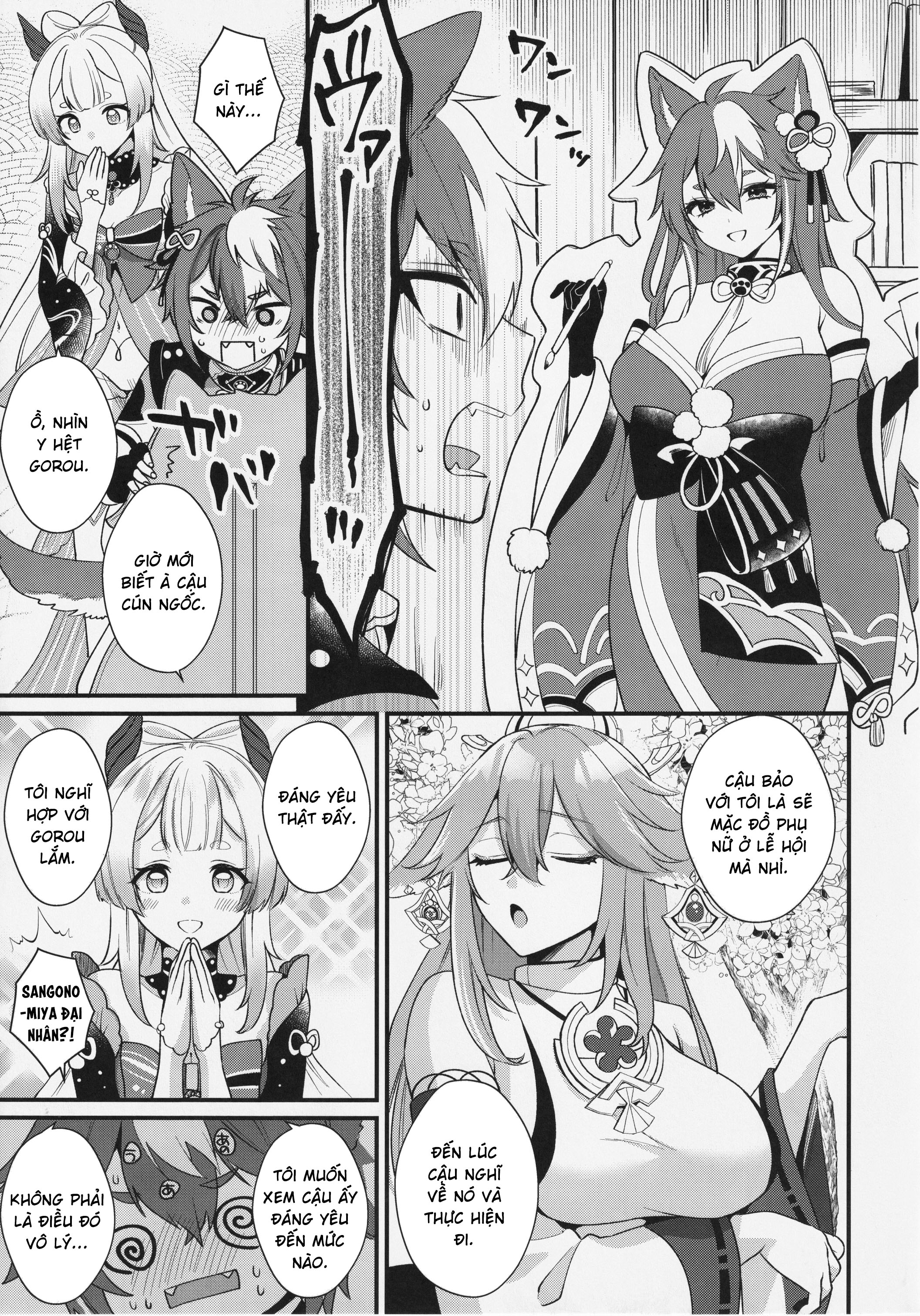 Đọc truyện hentai Cơn khủng hoảng của cậu cún - Oneshot