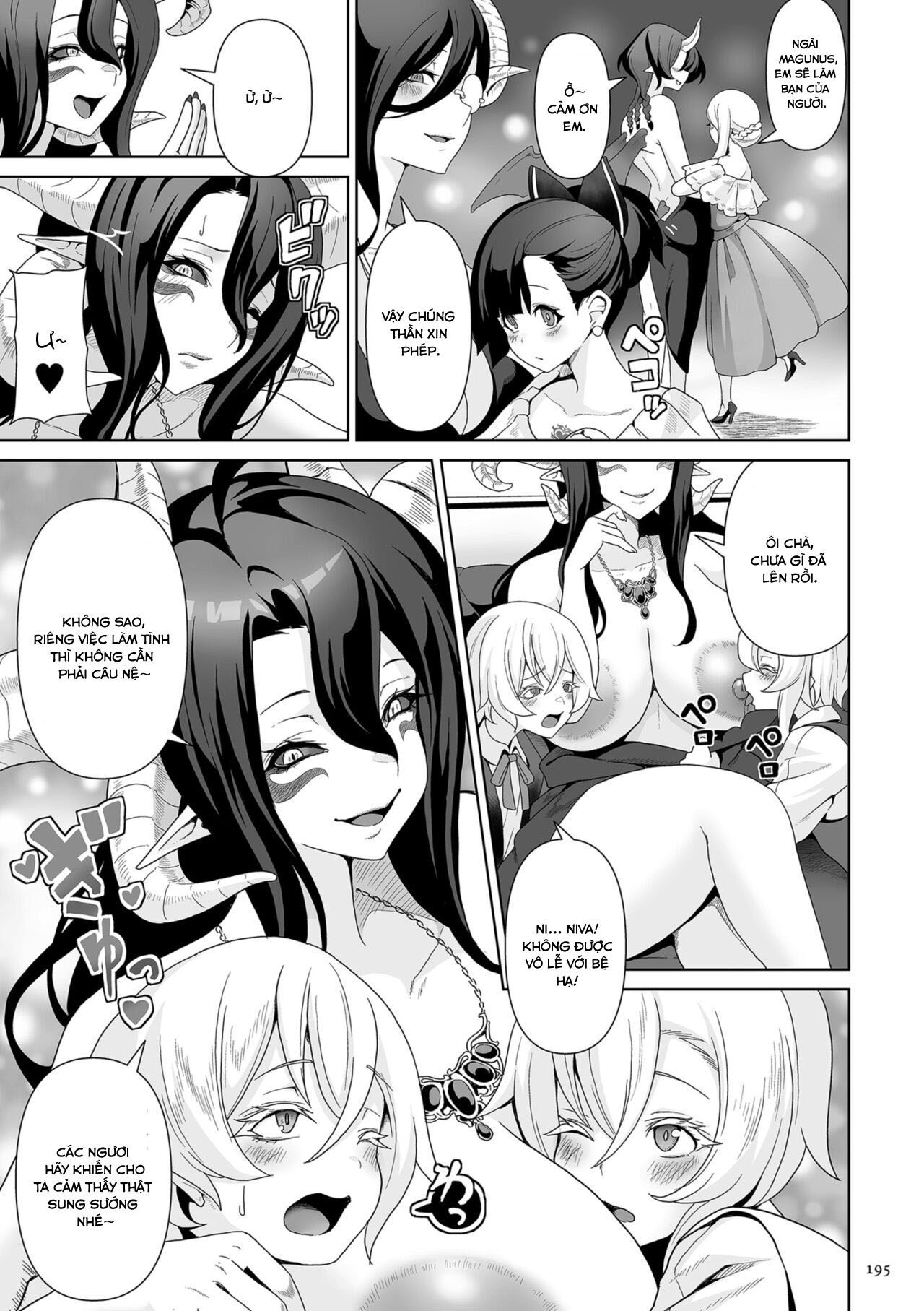Đọc truyện hentai Vương quốc Succubus thèm bú - Chap 8