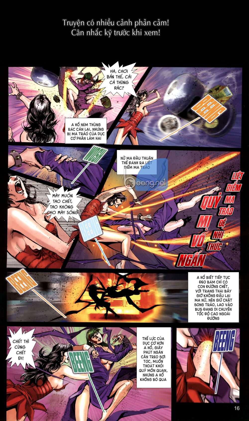 Đọc truyện hentai Nữ Hồng Côn - Chap 8