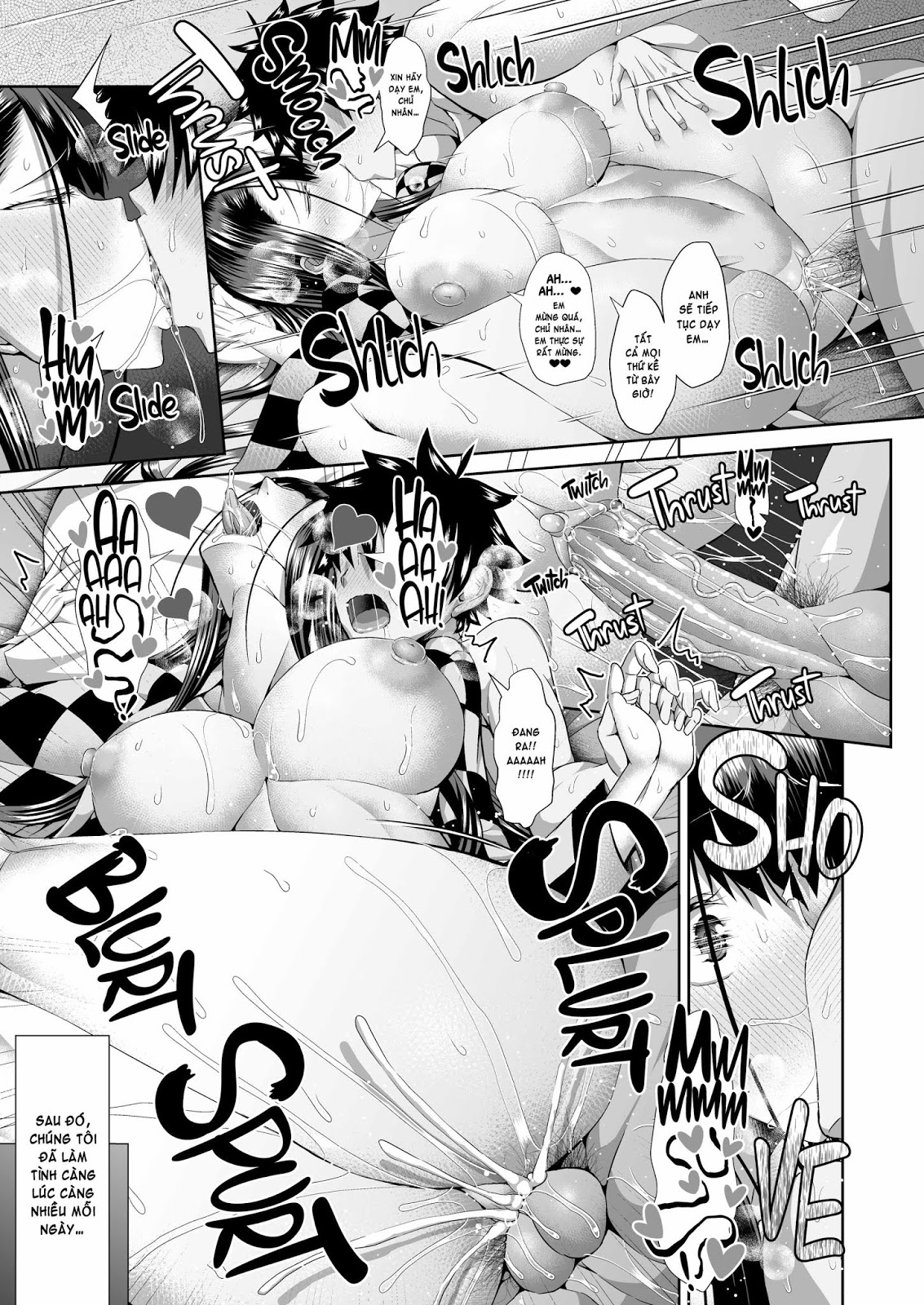 Đọc truyện hentai Kaoruko's Fervent Study - Oneshot