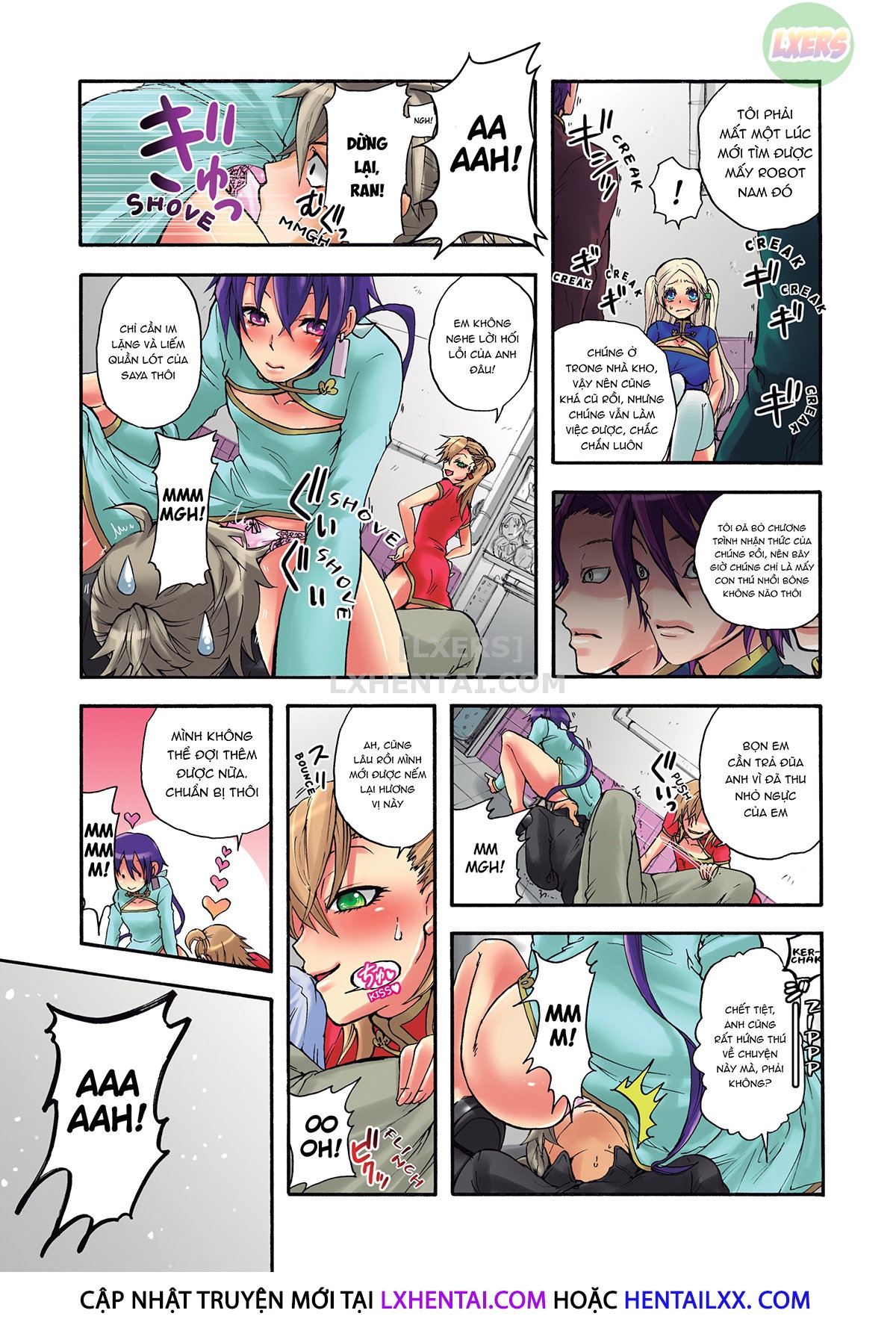 Đọc truyện hentai Robot thú cưng Lilly - Chap 4