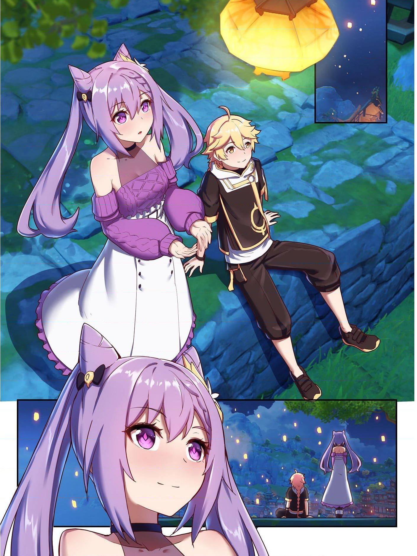 Đọc truyện hentai Keqing hẹn hò với Nhà Lữ Hành - Oneshot