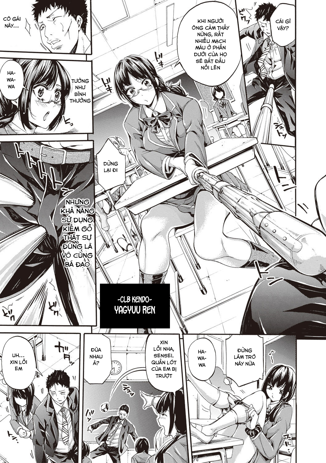 Đọc truyện hentai Bukatsu Shoujo Paradise ~ Asekkaki no Tenshi-tachi - Chap 1