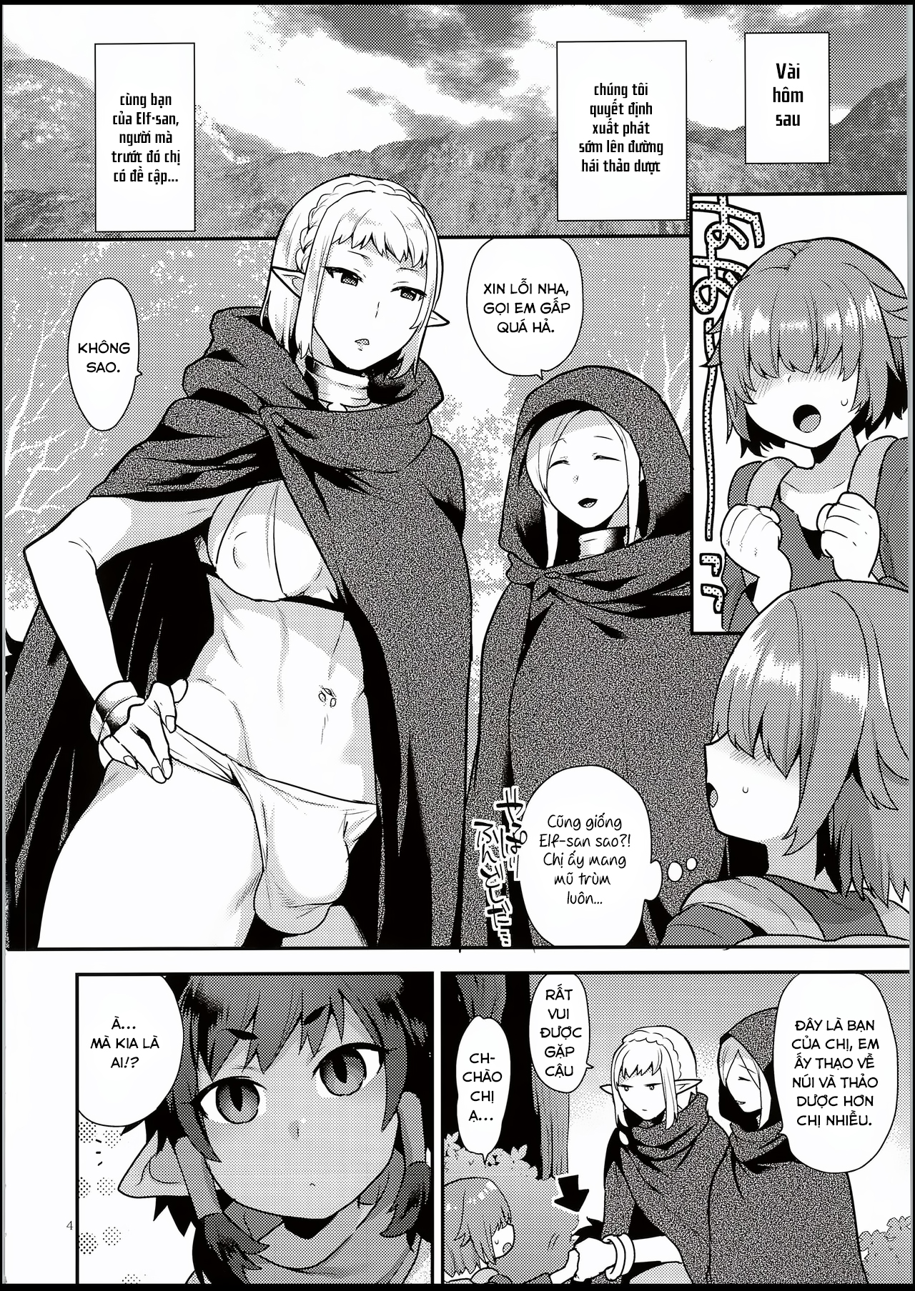 Đọc truyện hentai Elf Onsen - Oneshot
