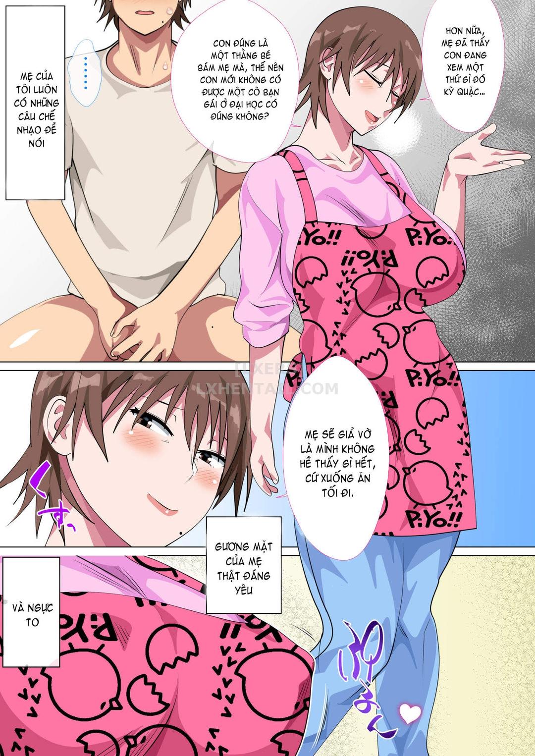 Đọc truyện hentai Musuko Ni Nando Mo Kudokarete Konmake Shita Haha - Chap 1